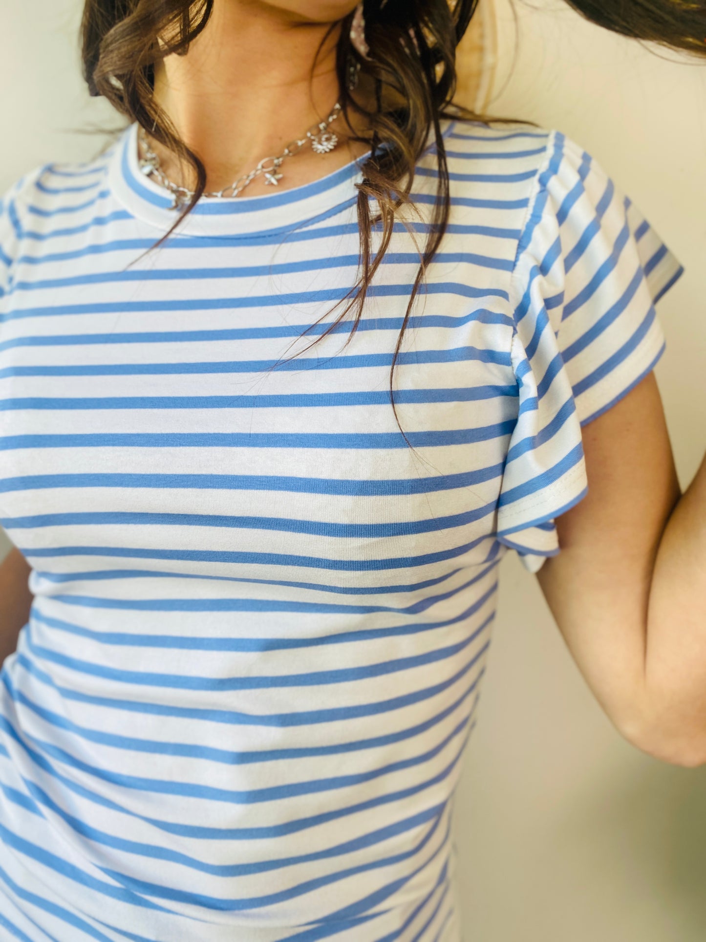 T-shirt Martha bleu ciel