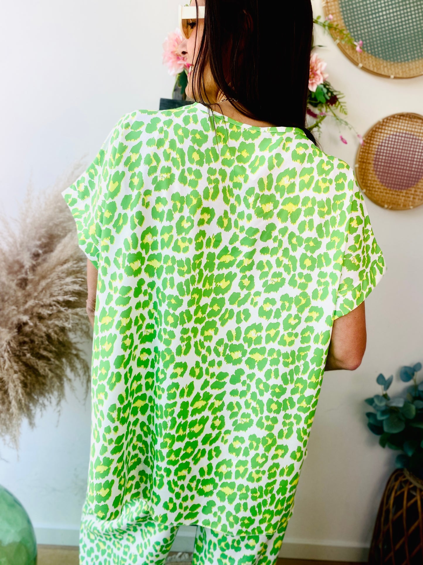 Blouse Paola vert