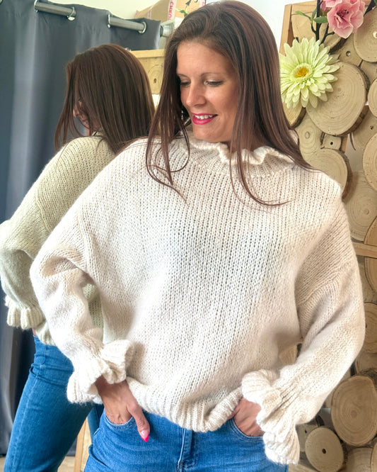 Pull LUDOVIKA beige