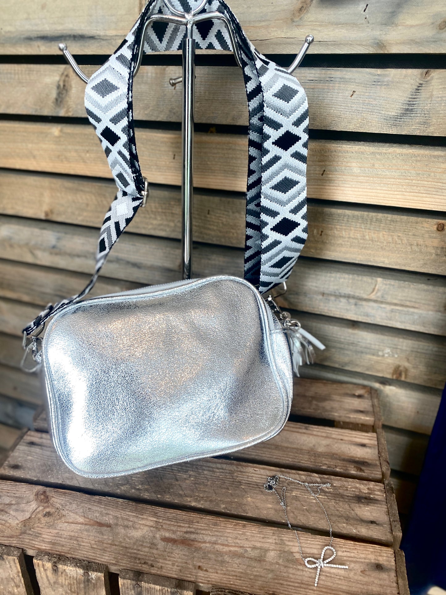 Sac Marina argenté