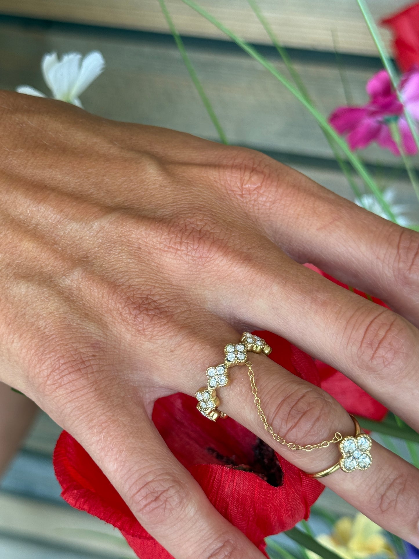 Bague Elia doré