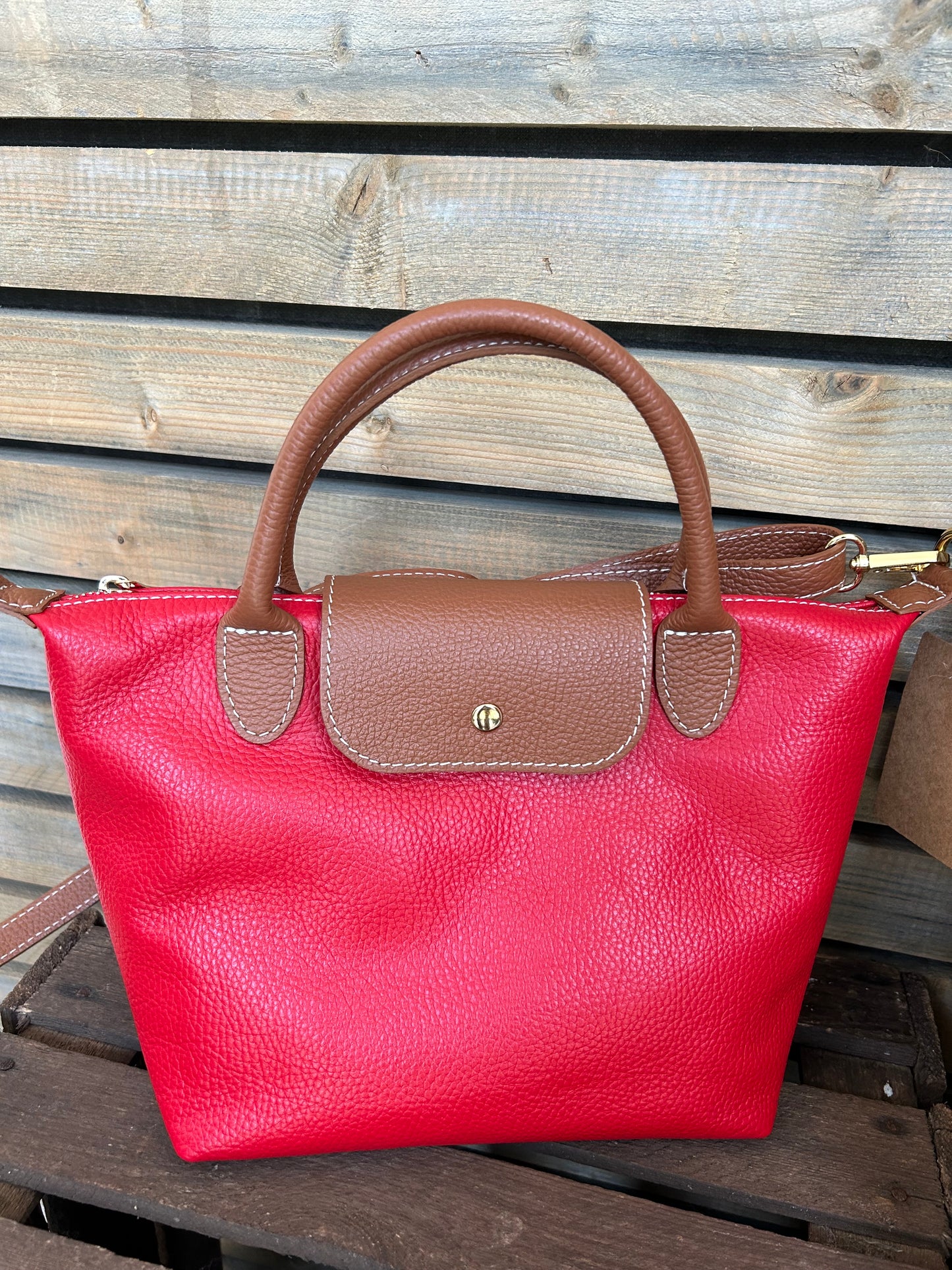 Sac JOANA moyen rouge