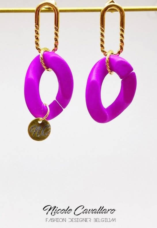 Boucle d'oreille Nicole Cavallaro BD318