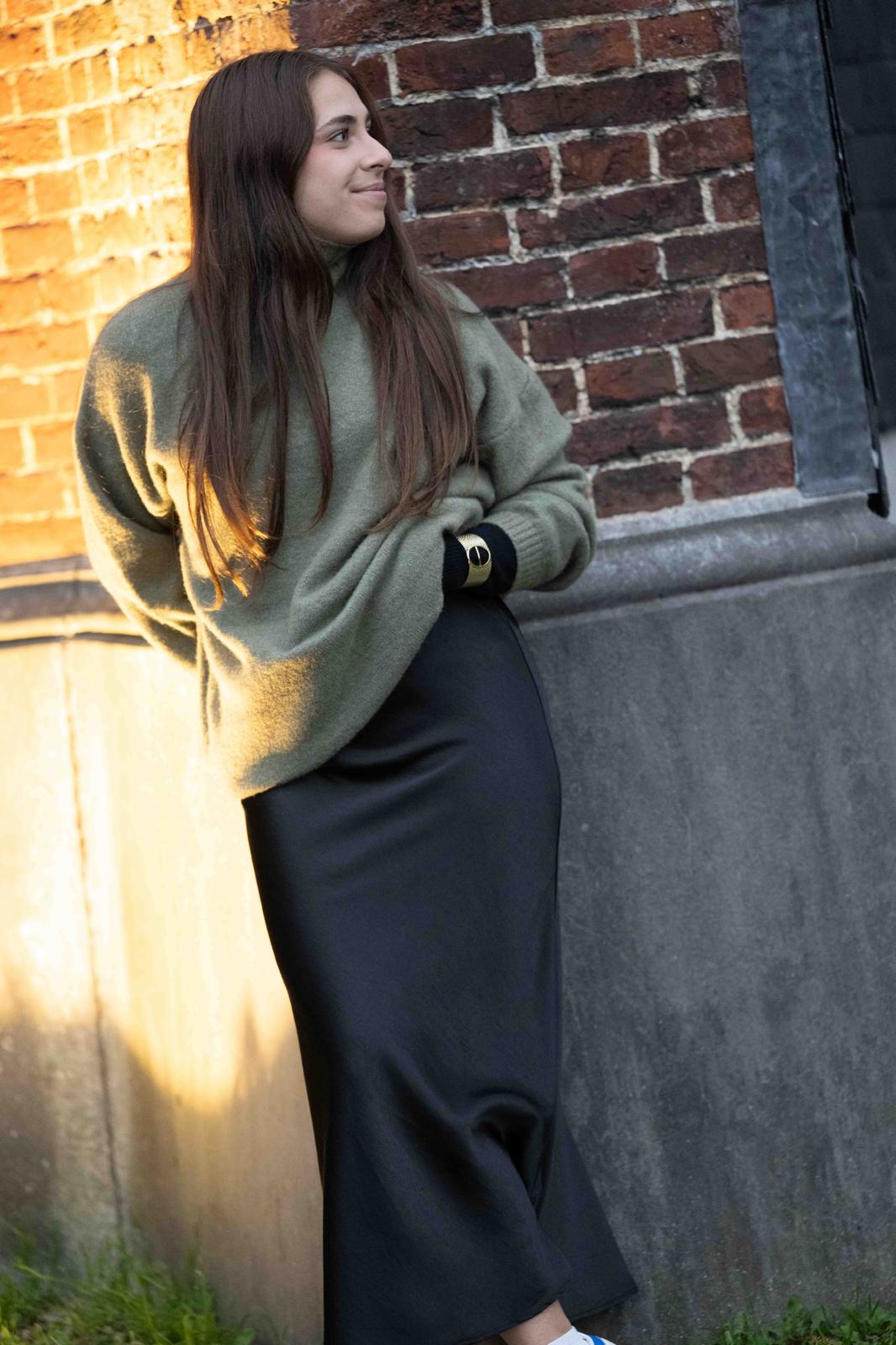 Pull Maïna kaki