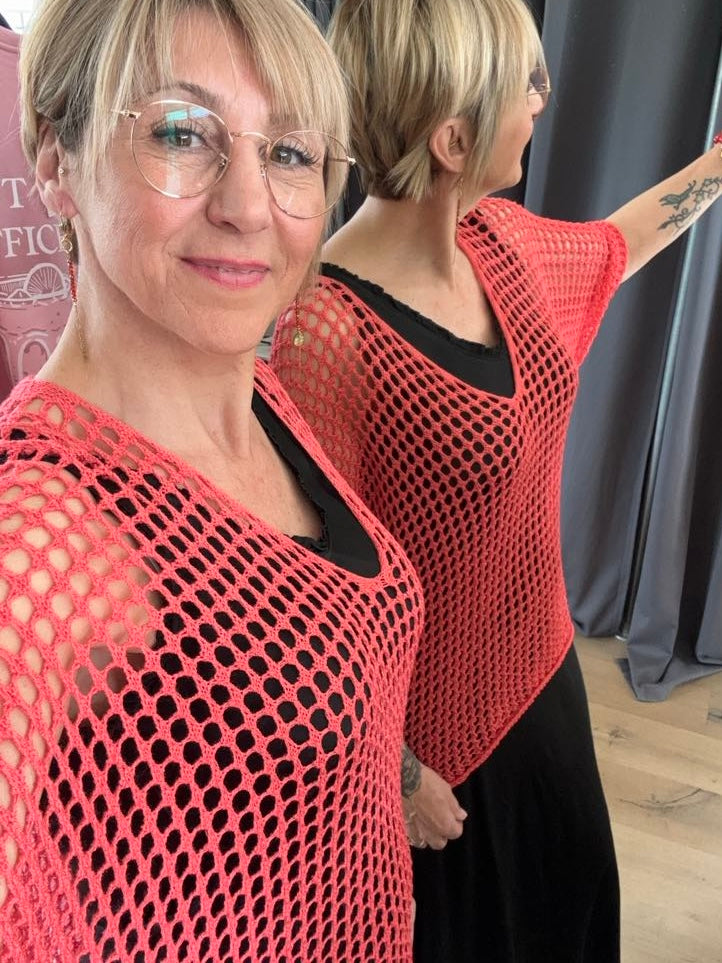 Pull Uma corail