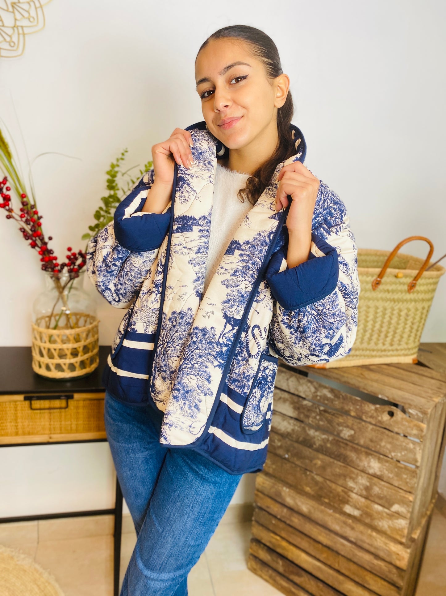 Veste Noé bleu