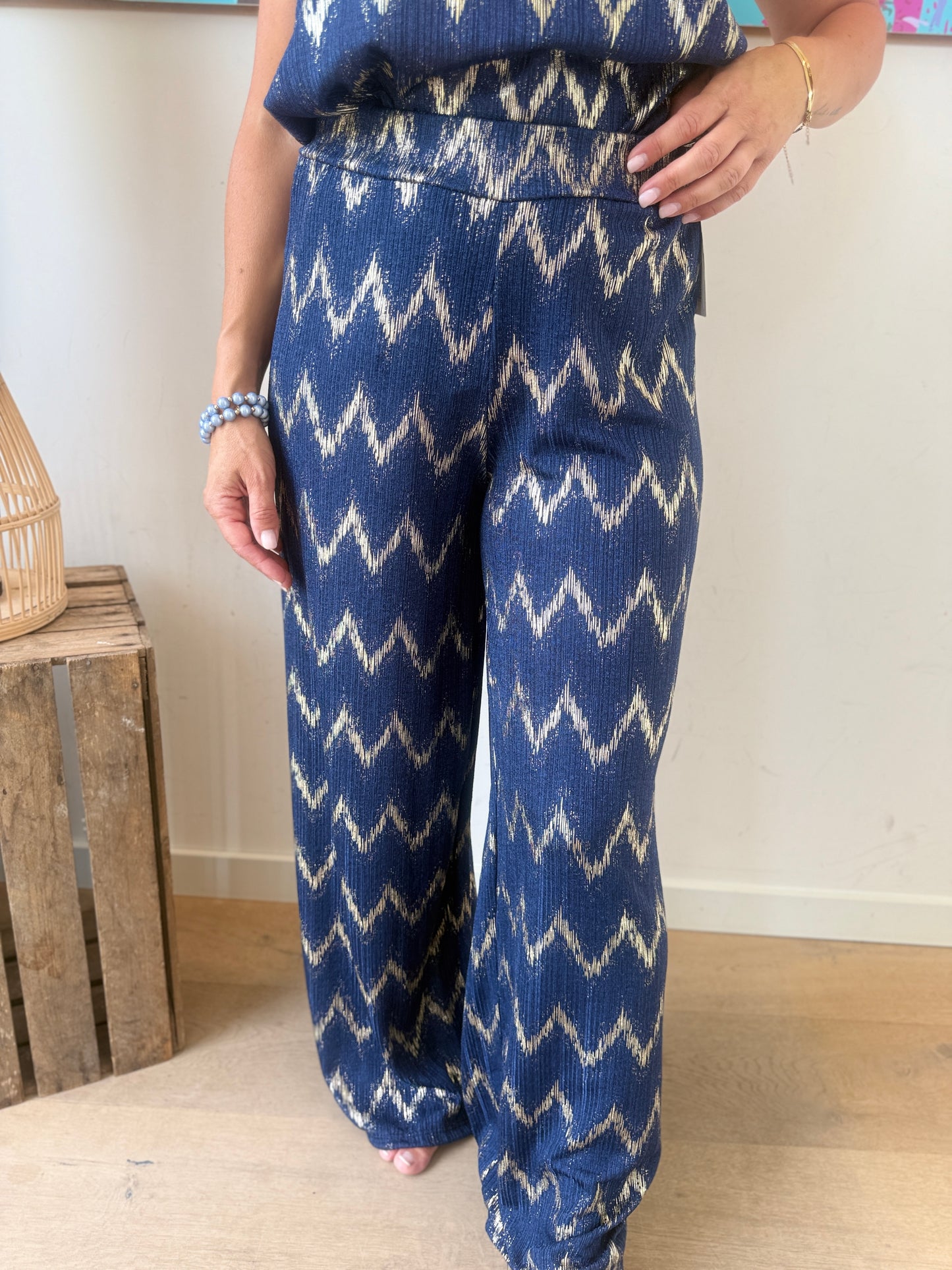 Pantalon Ziggy bleu marine
