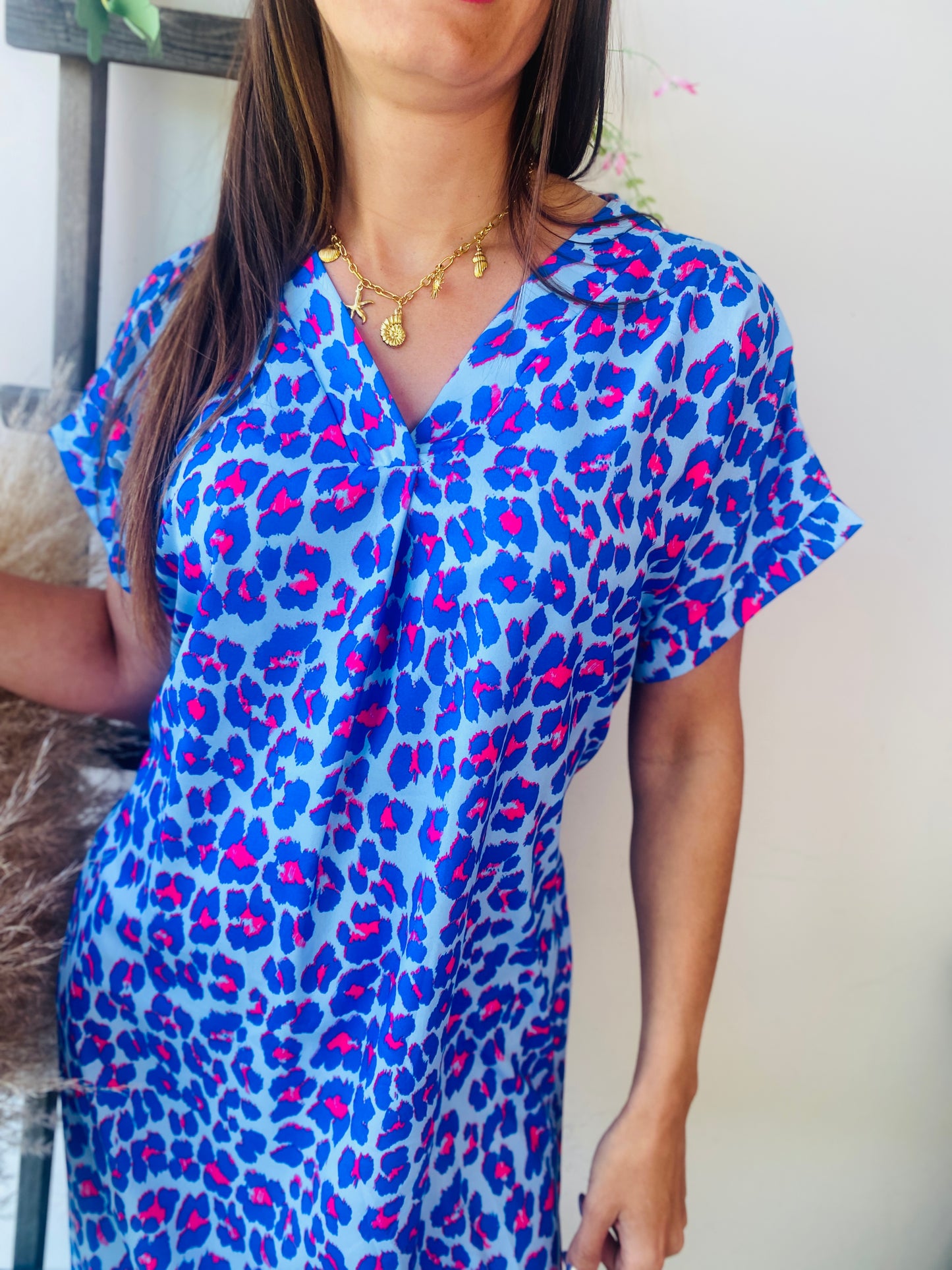 Robe Albane bleu