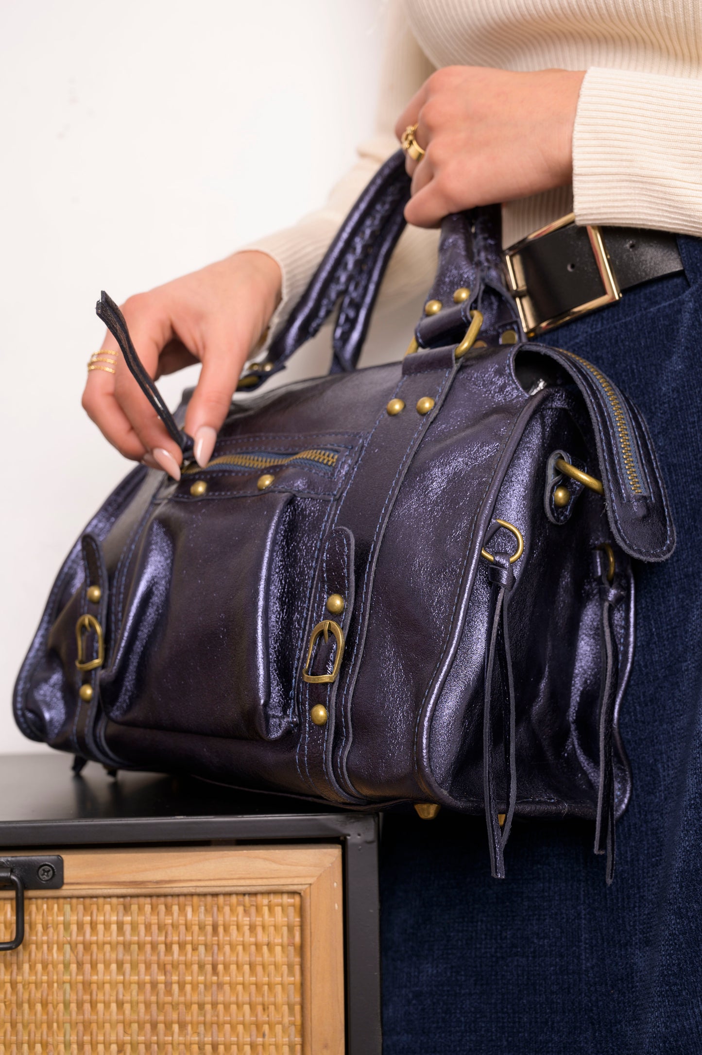 Sac Eva bleu marine