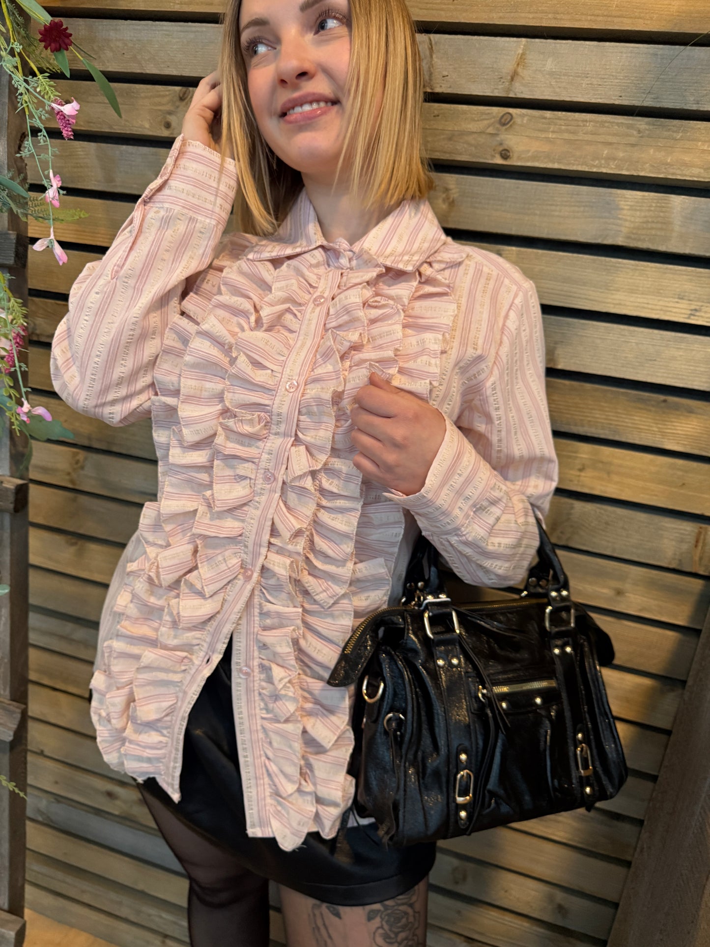 Chemisier Willow rose