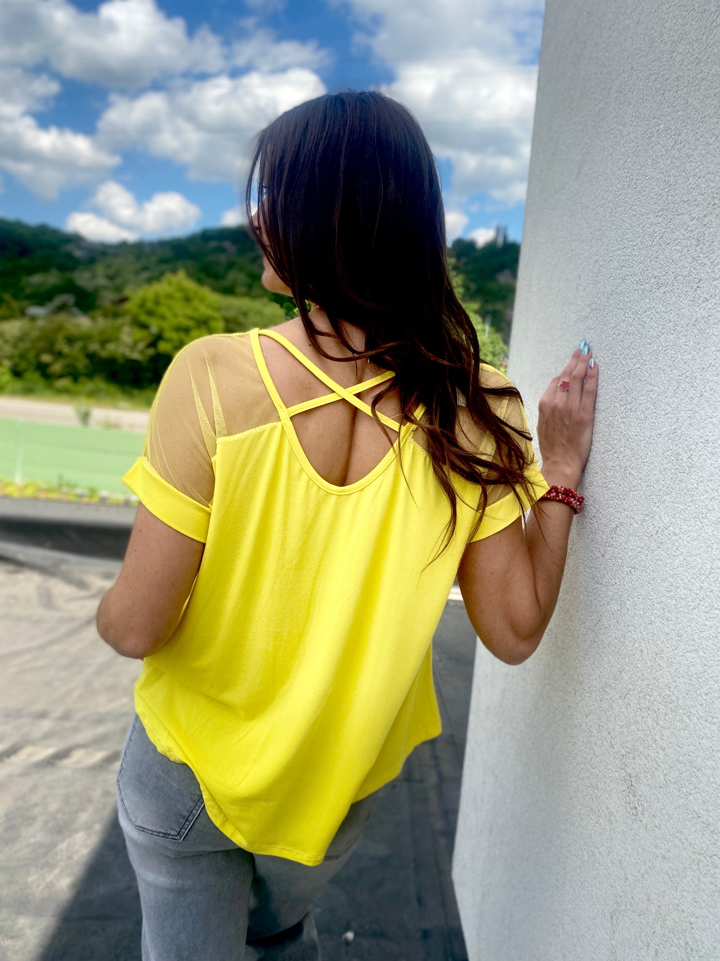 Blouse Edith jaune