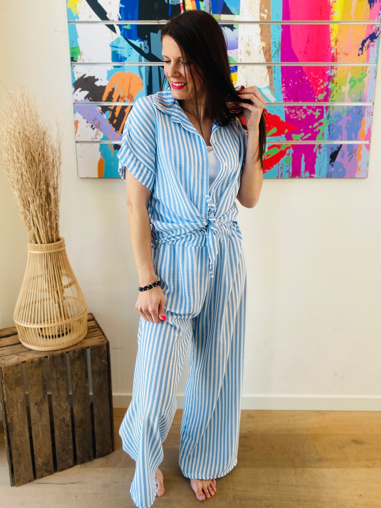Pantalon Sabine bleu