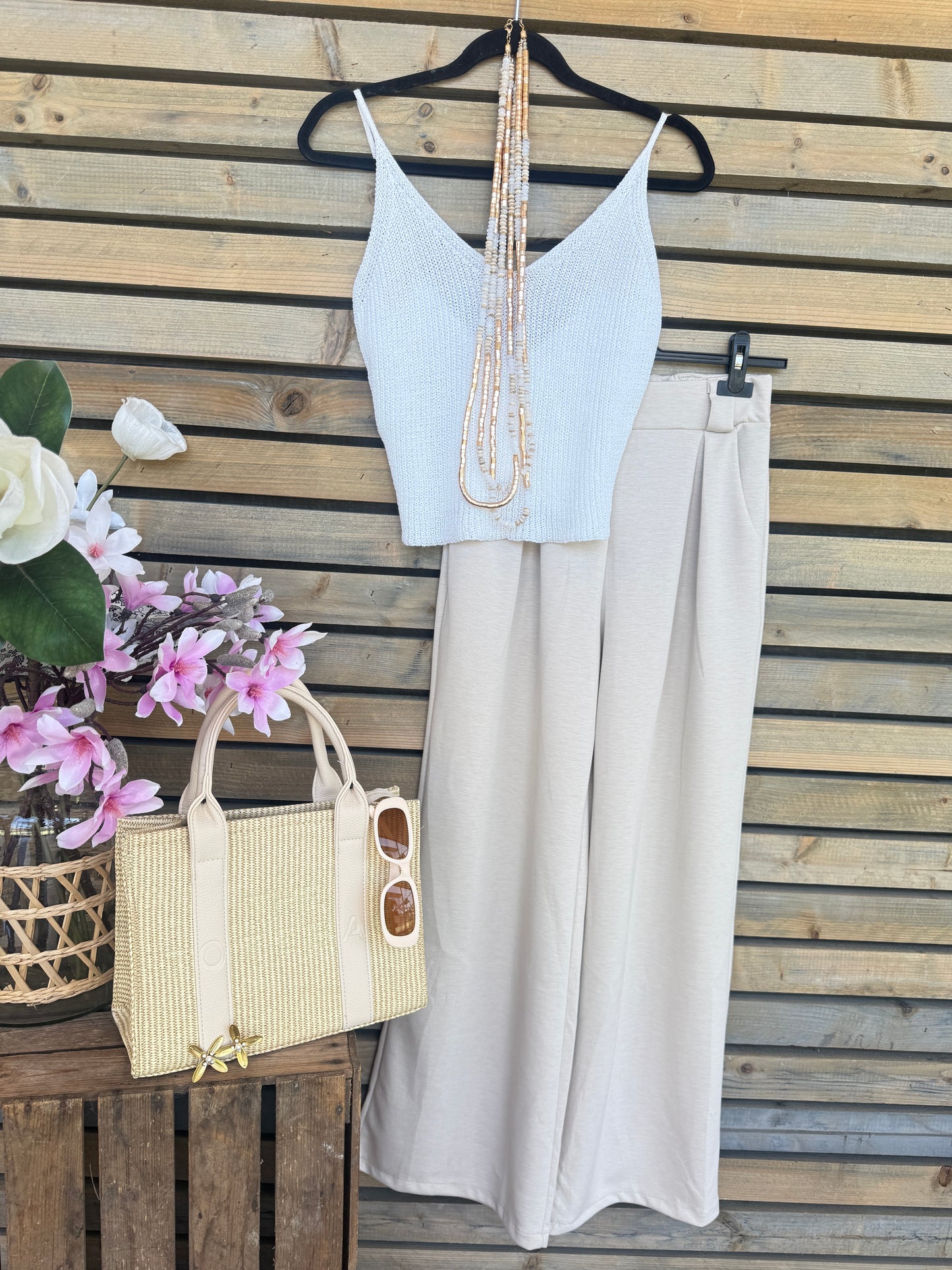 Pantalon Valou beige