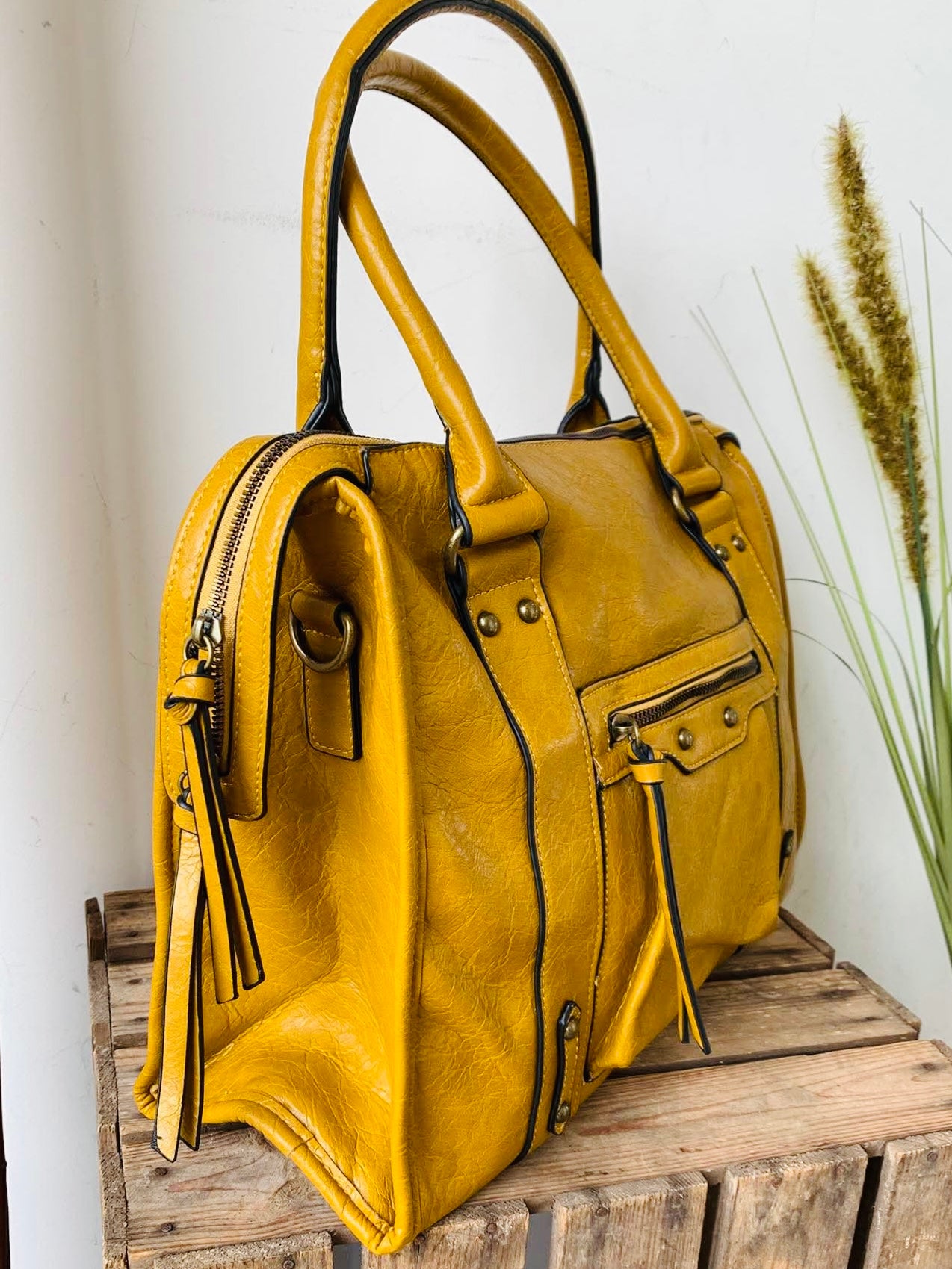 Sac Simone moutarde