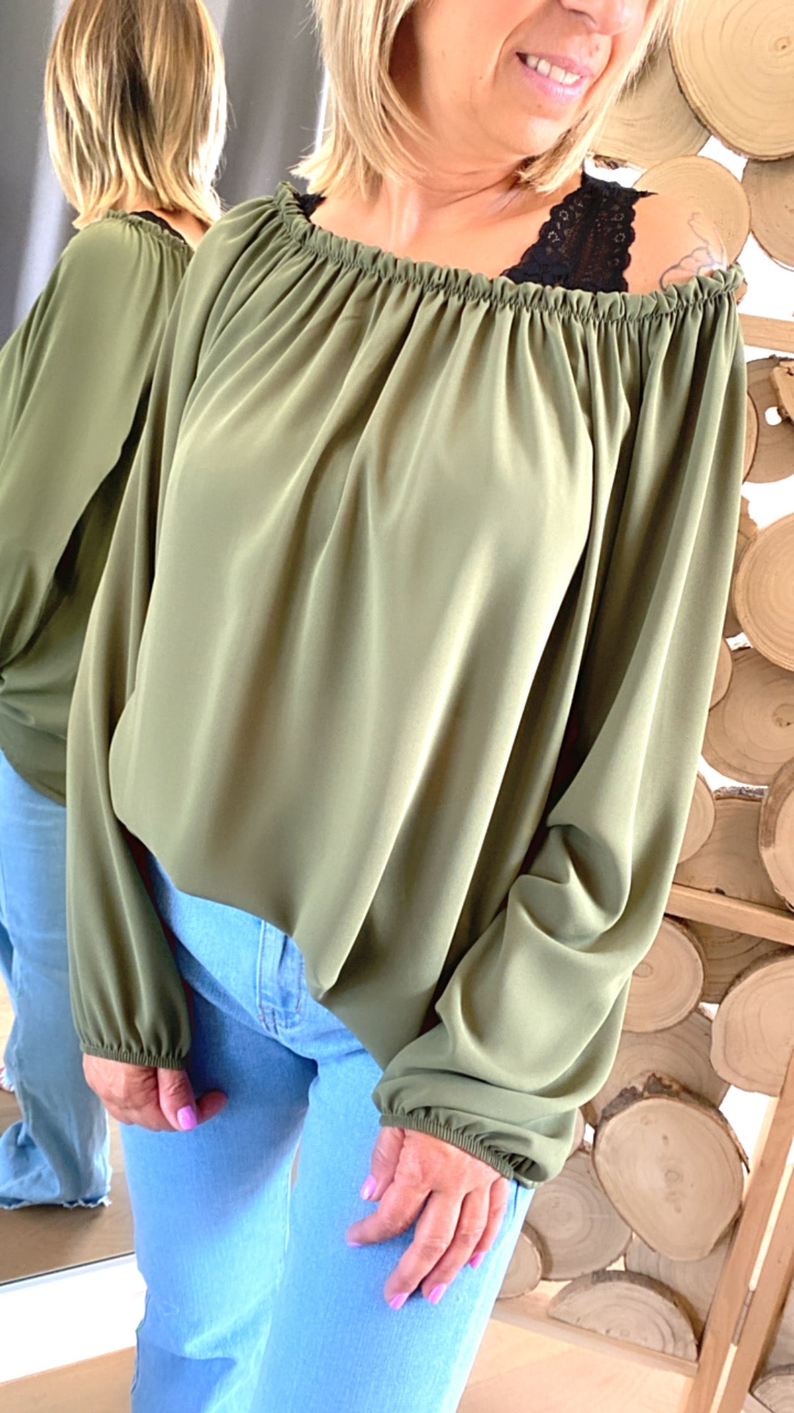 Blouse Laurel kaki