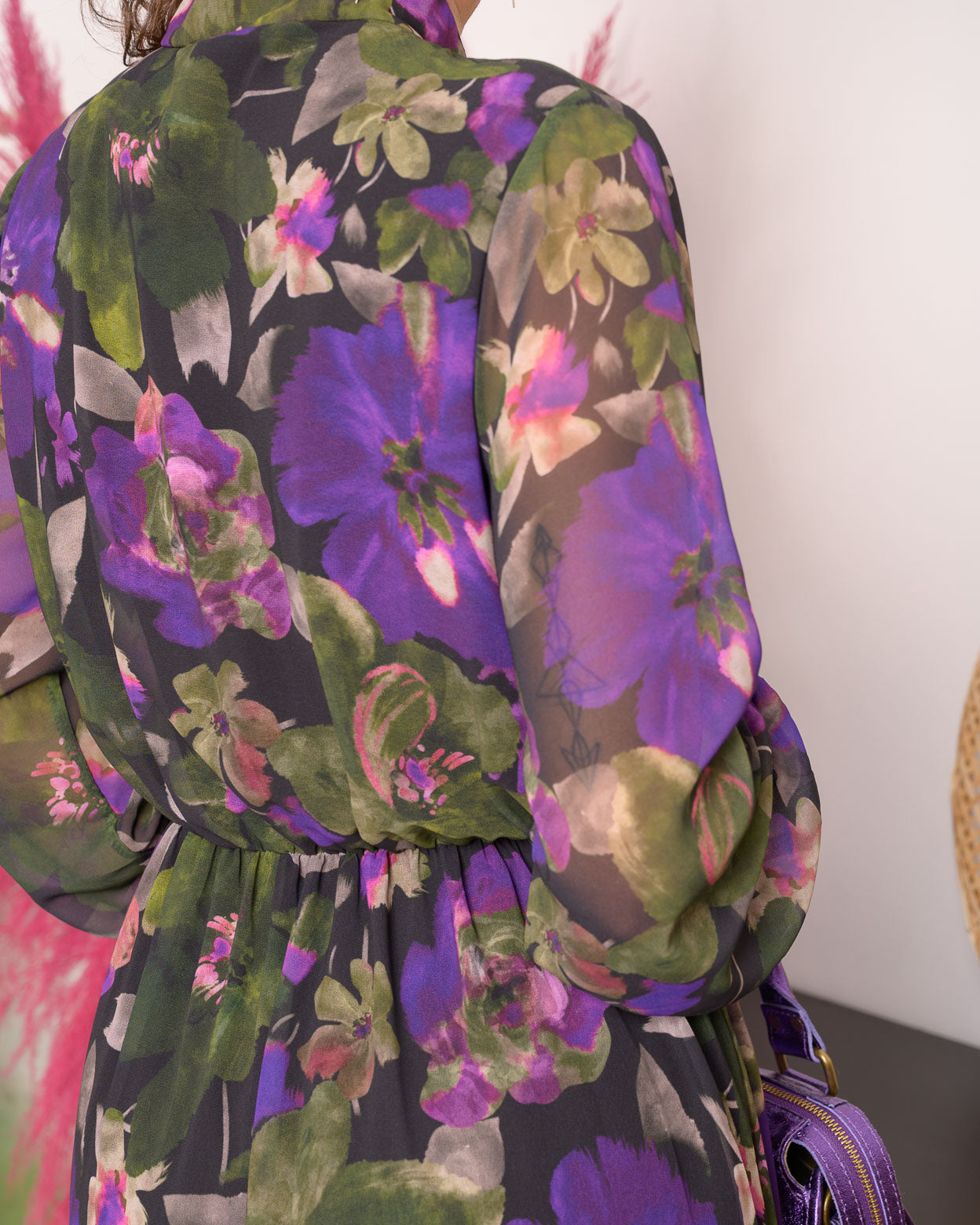 Robe Aristide mauve