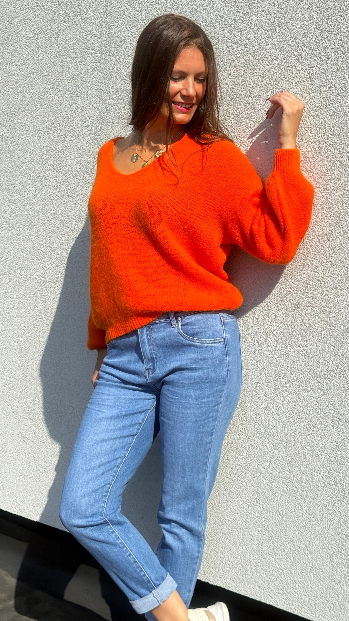 Pull Romina orange