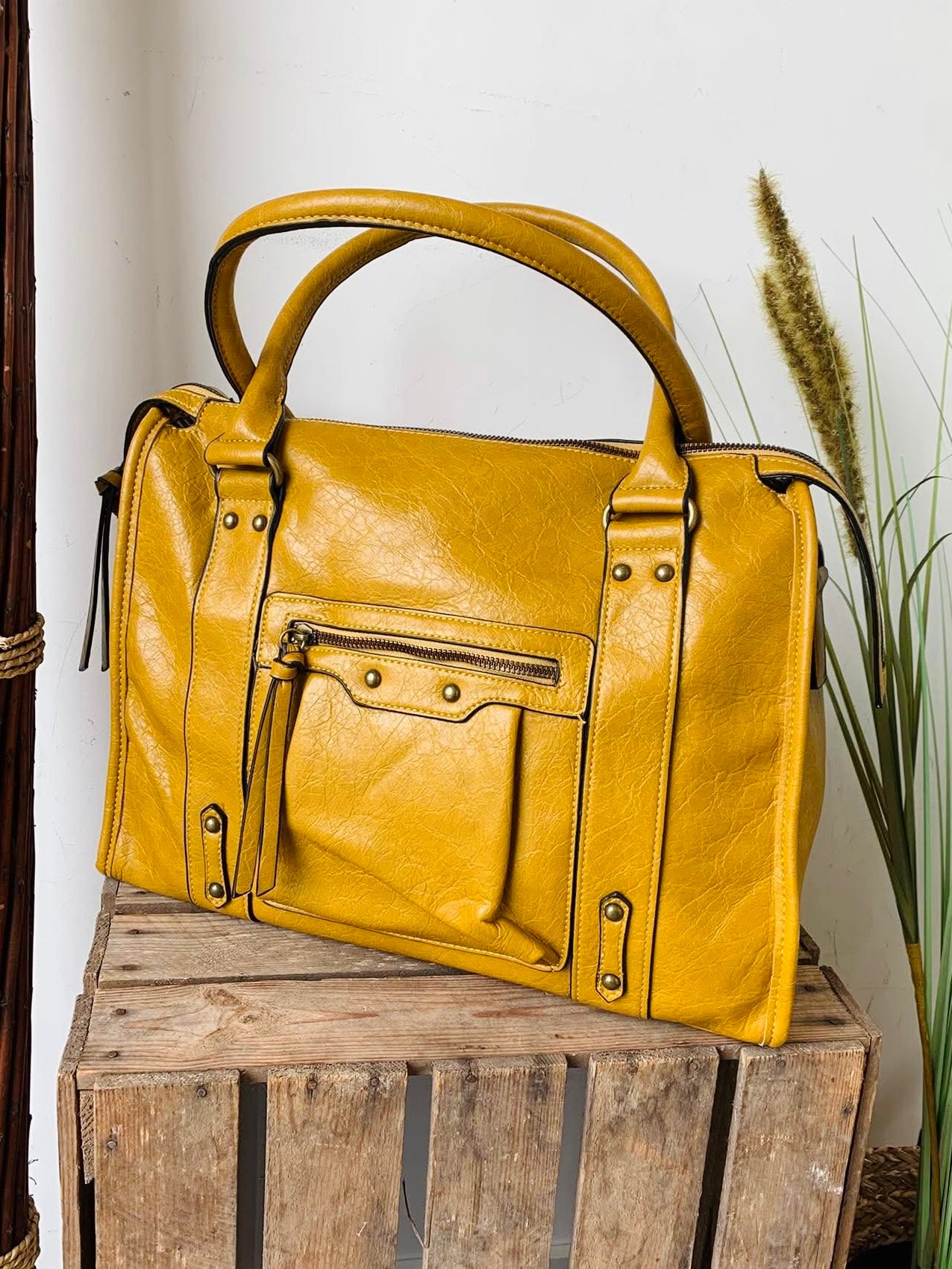 Sac Simone moutarde