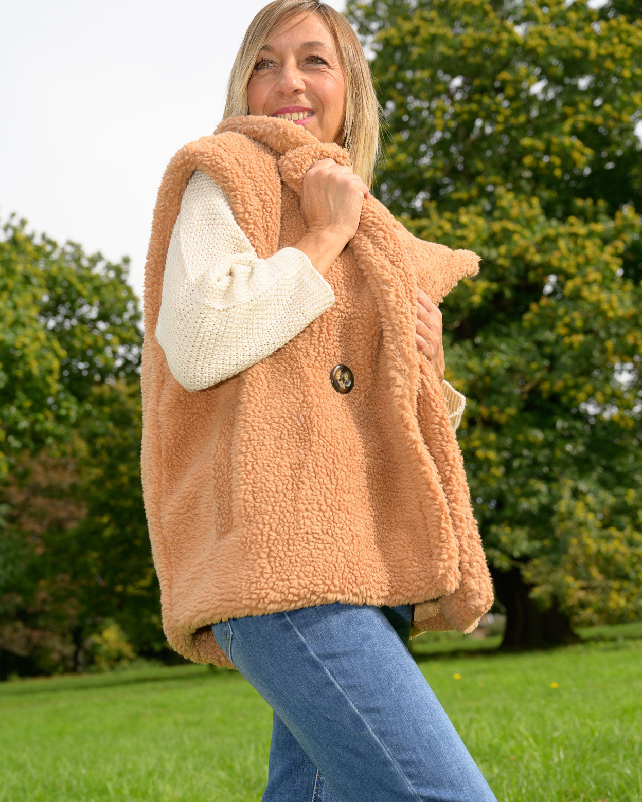 Gilet Veste Toulon camel