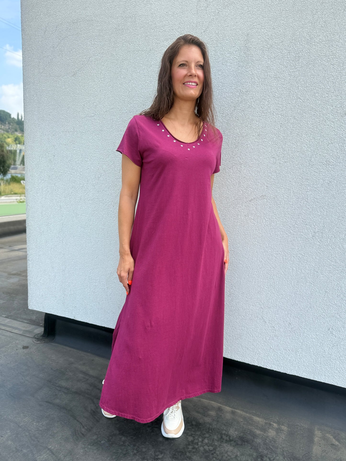 Robe Olivia Violine