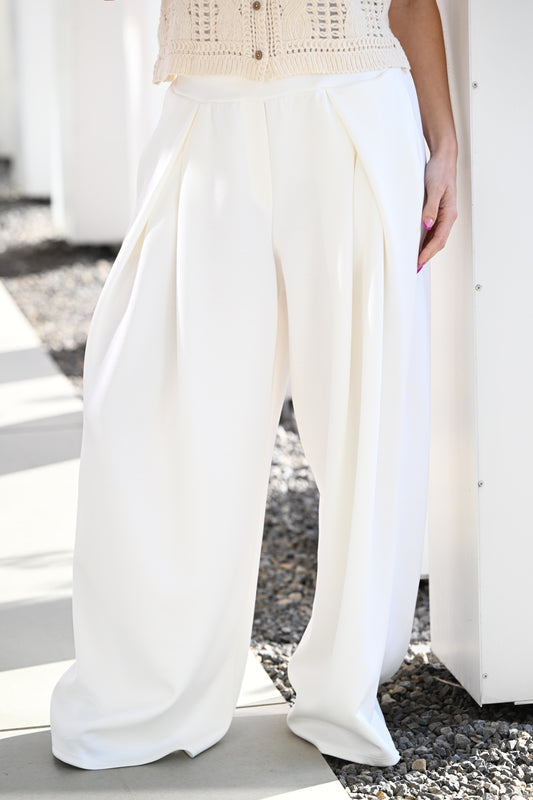 Pantalon Albane blanc