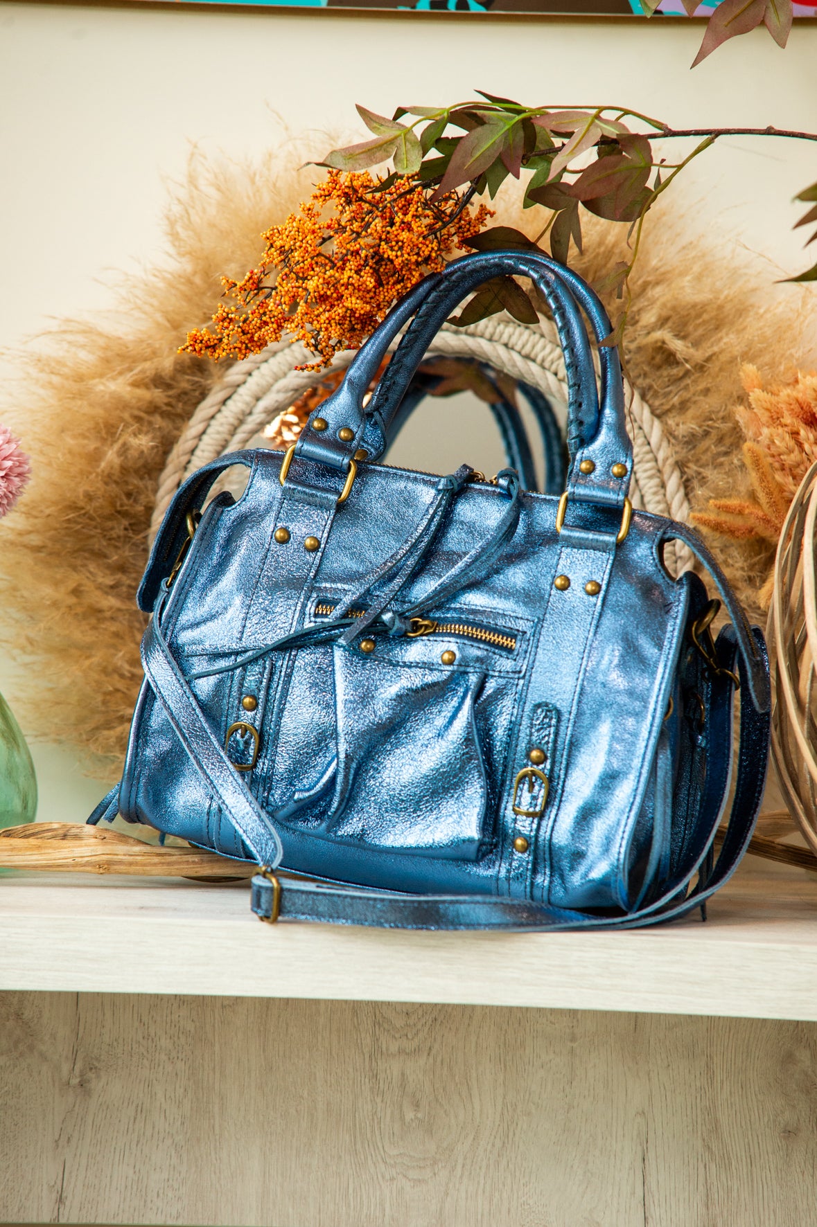 Sac Eva bleu jeans