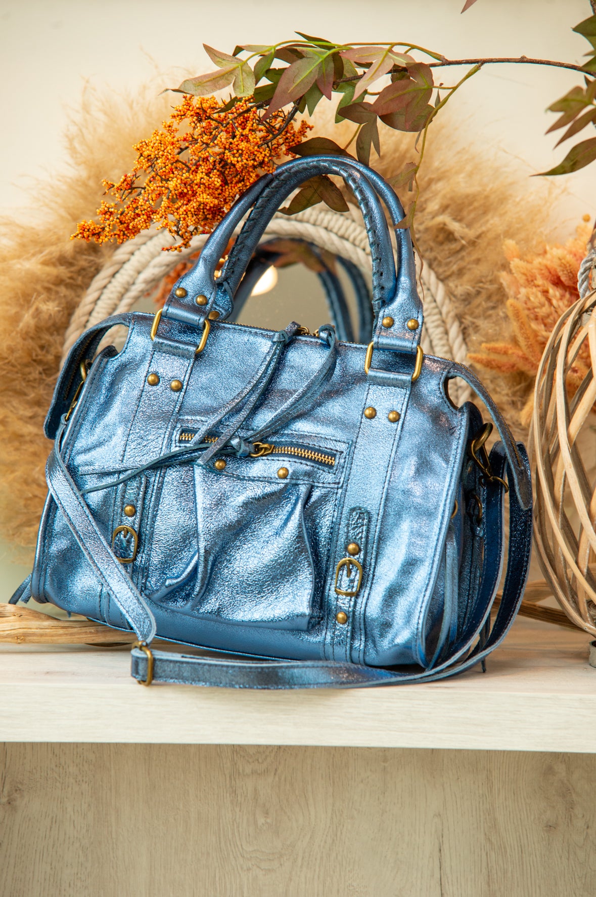 Sac Eva bleu jeans