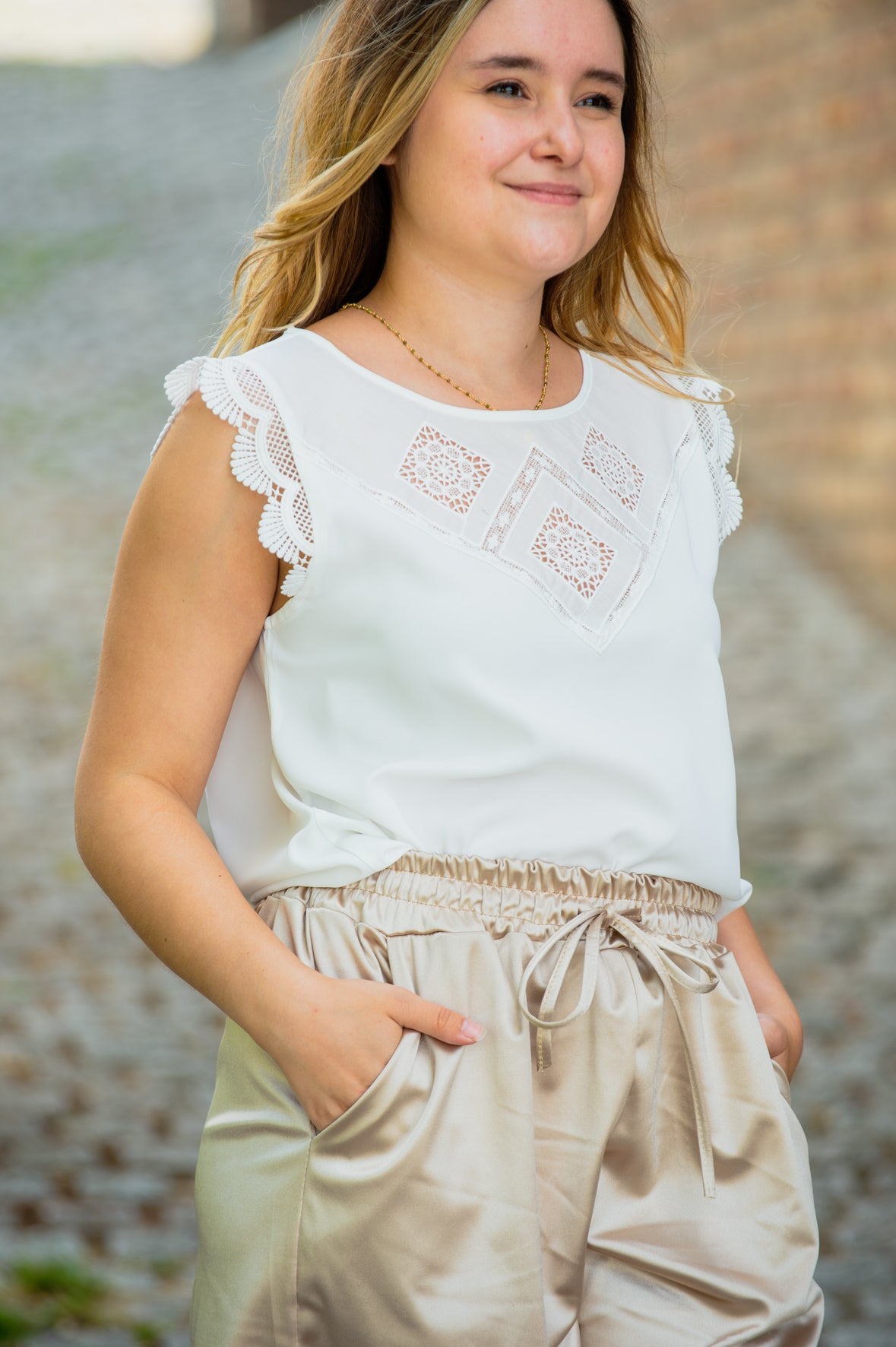 Blouse Maya blanc