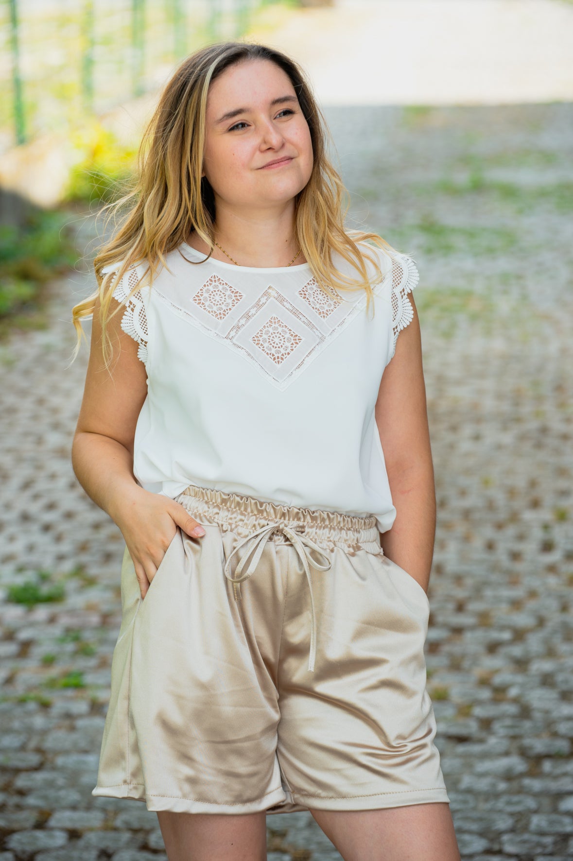 Blouse Maya blanc