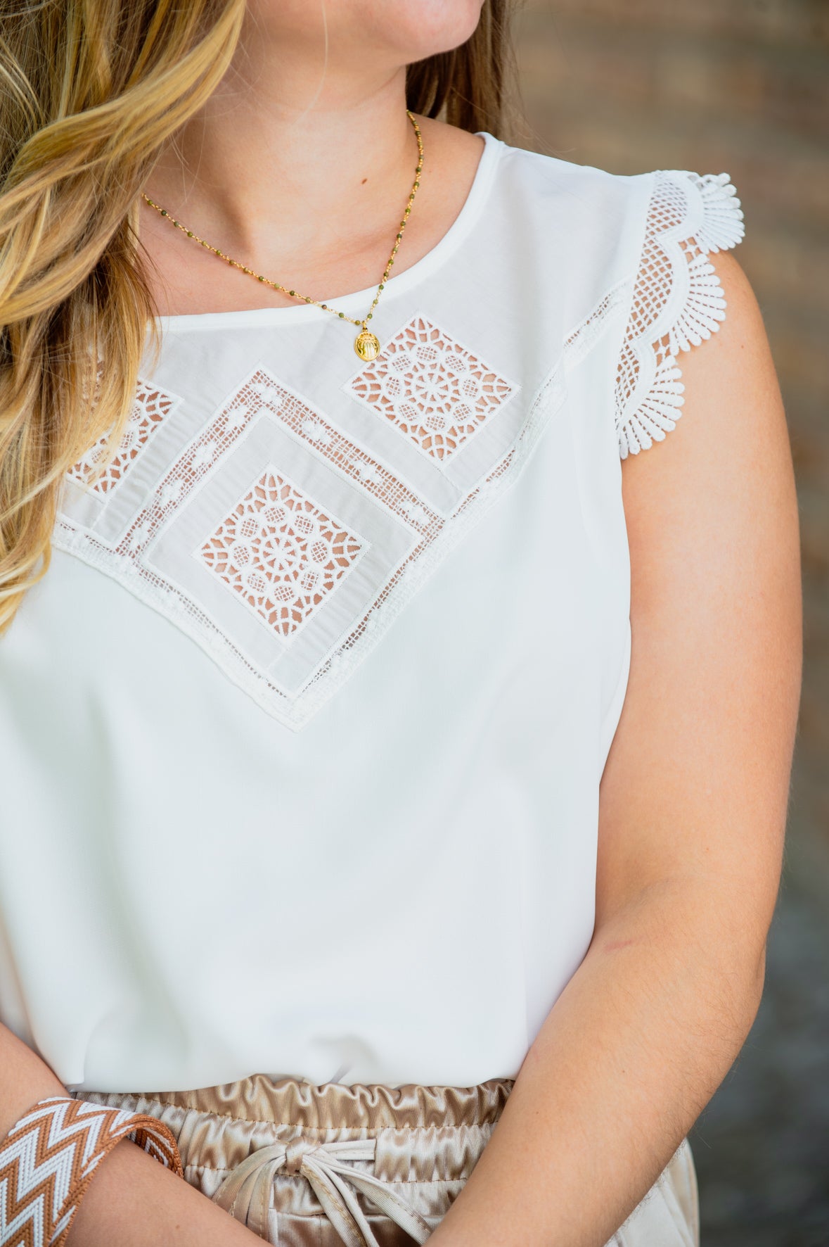 Blouse Maya blanc