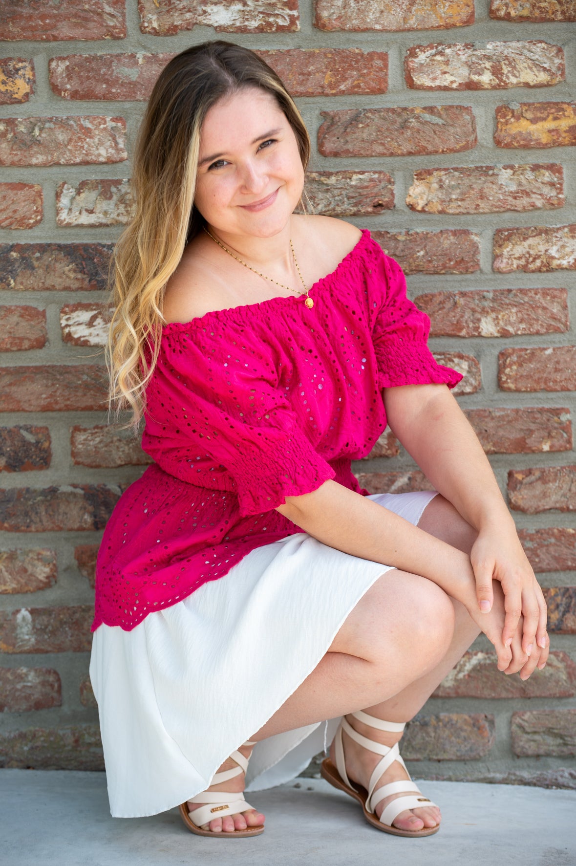 Blouse Andy fuschia