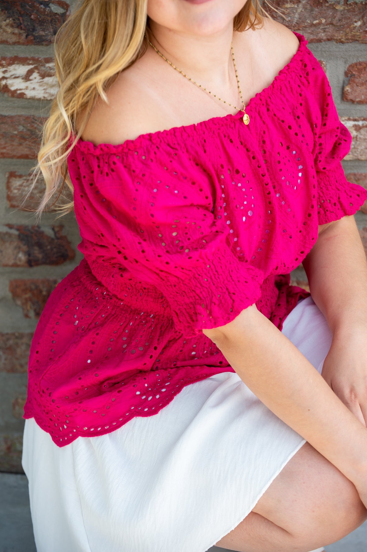 Blouse Andy fuschia