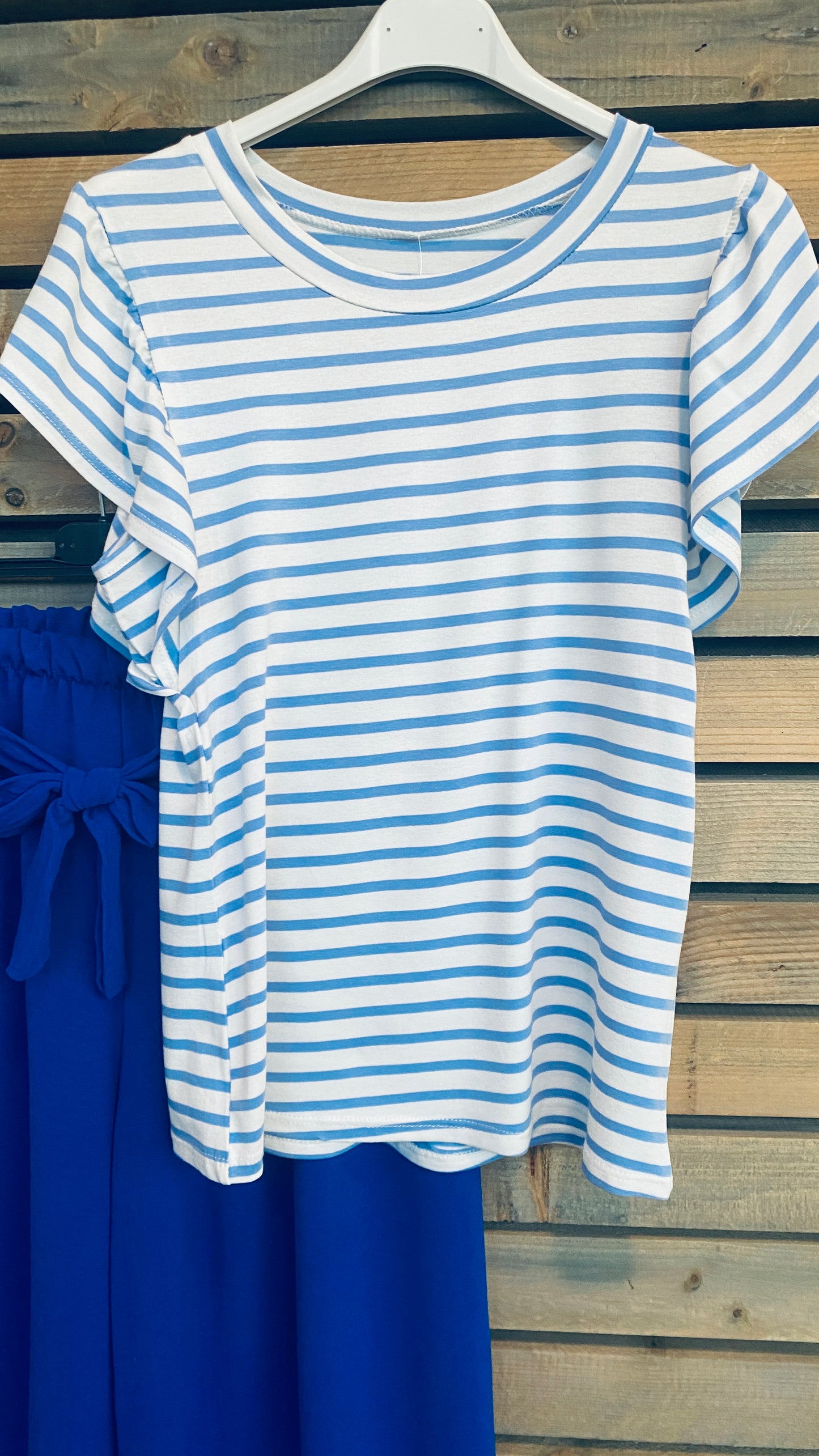 T-shirt Martha bleu ciel