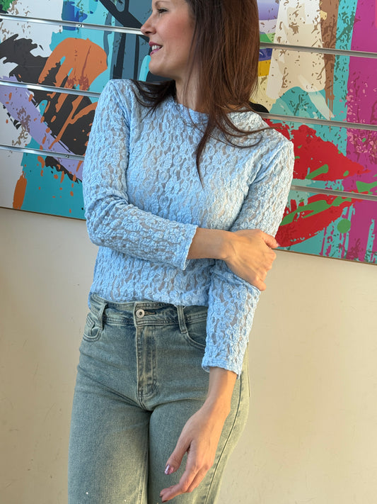 Blouse Estelle bleu