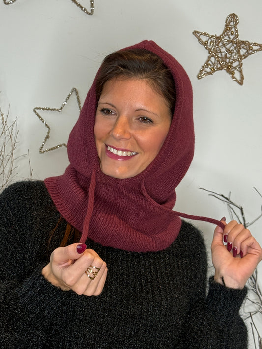 Cagoule Cécile bordeaux