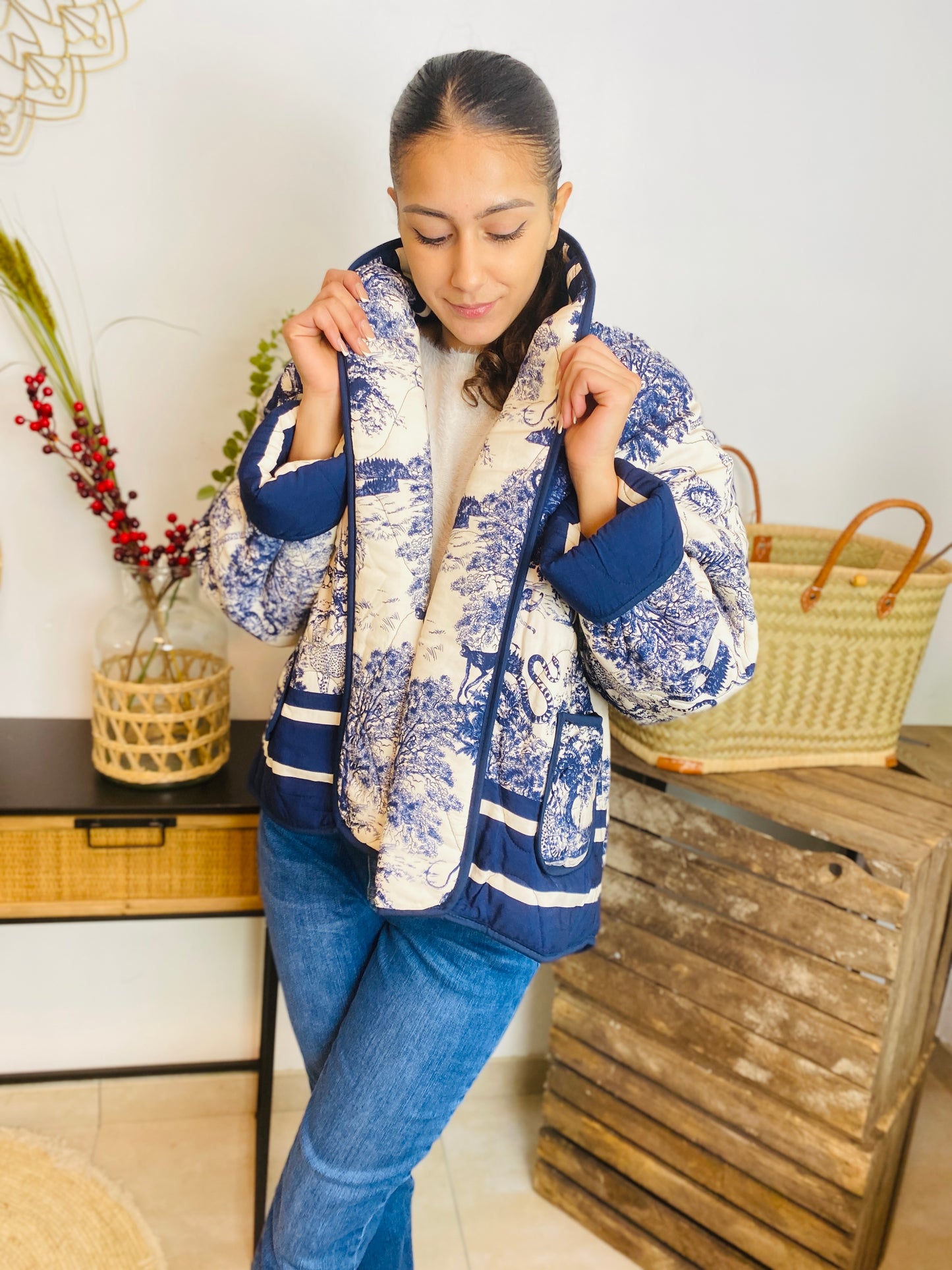Veste Noé bleu