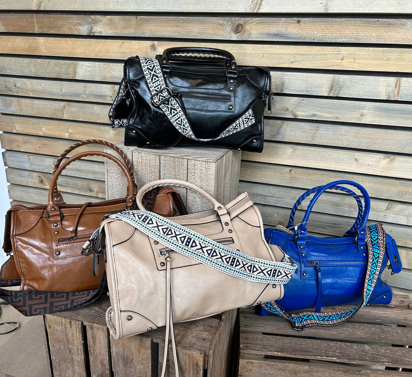 Sac Lia bleu bic