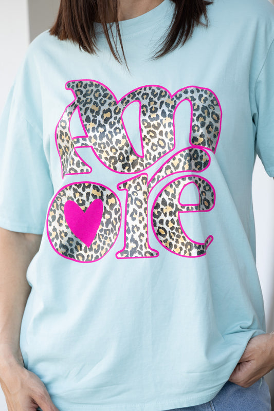 T-shirt Amore mint