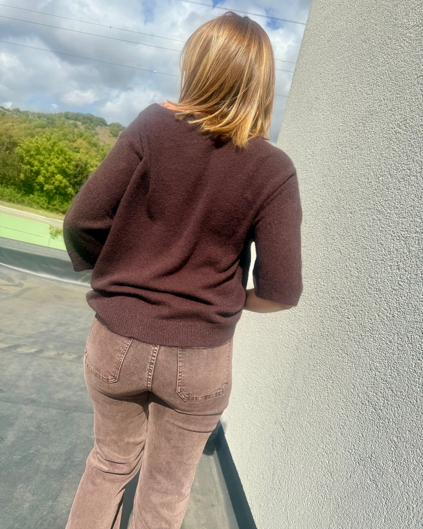 Pull Alba chocolat
