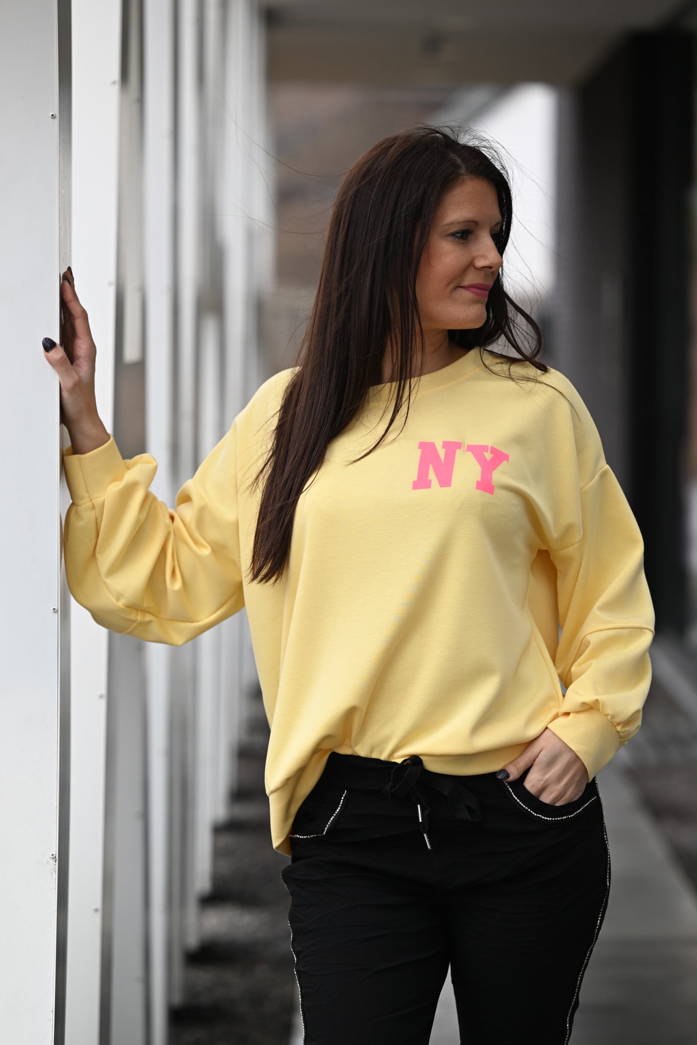 Sweat Ciara jaune