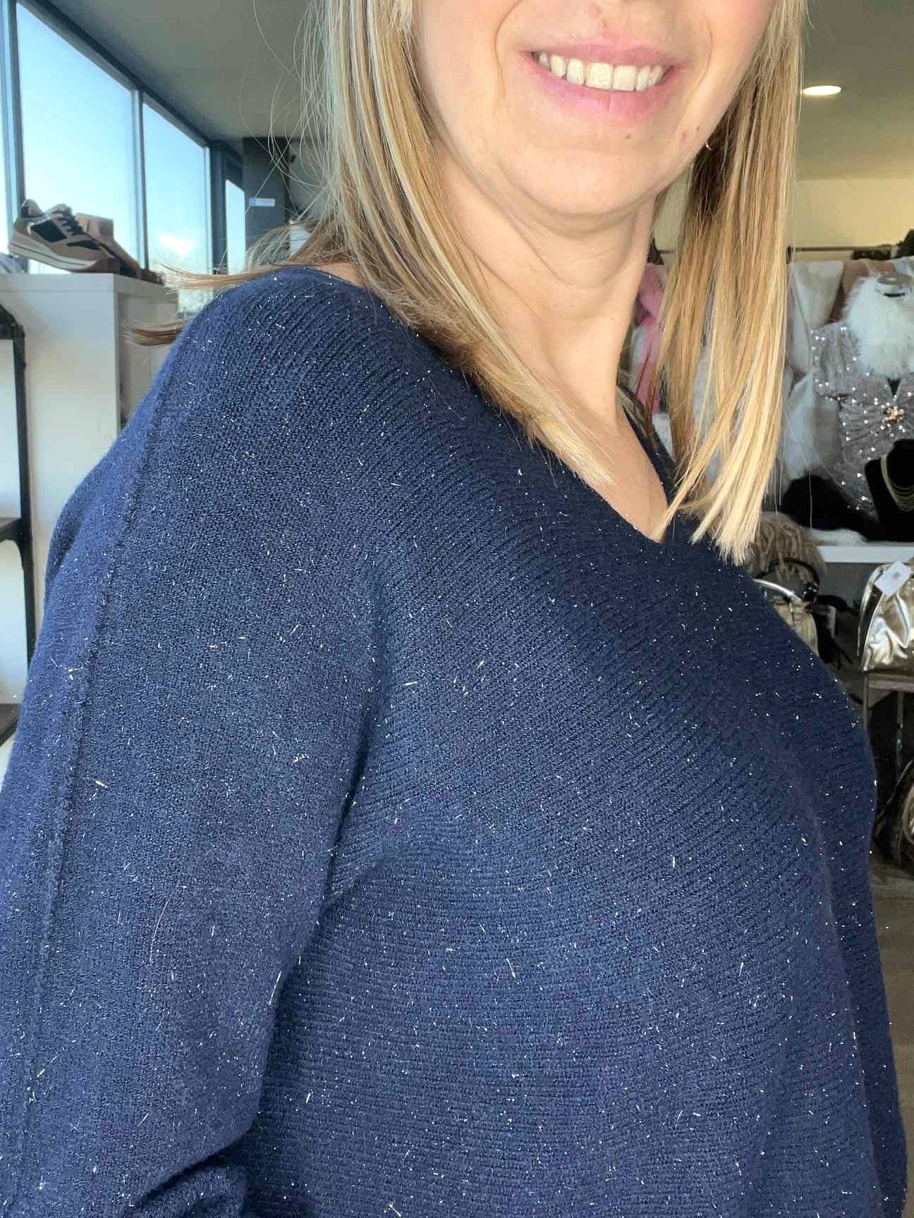 Pull Lamia bleu marine