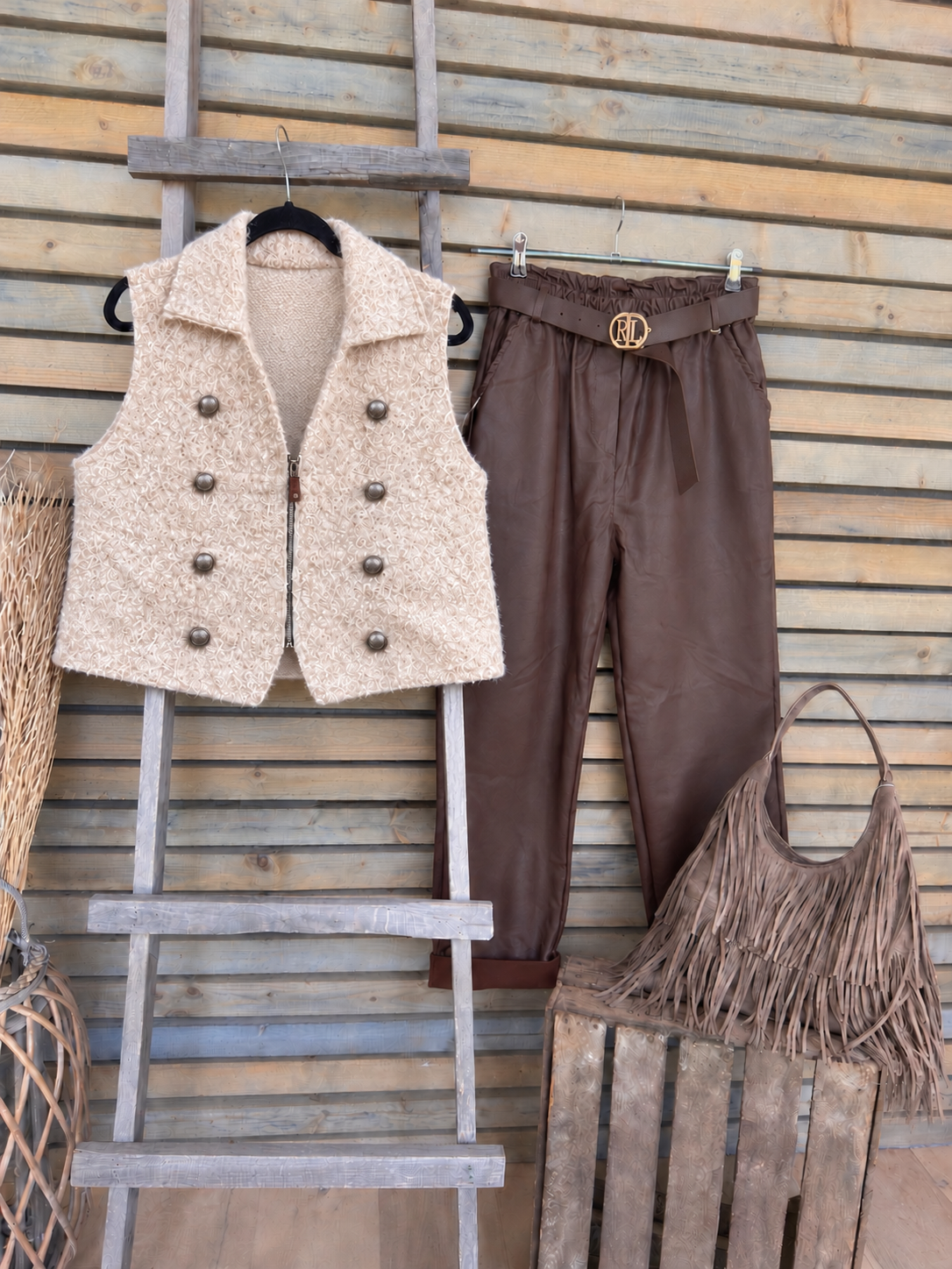 Gilet Sisi beige