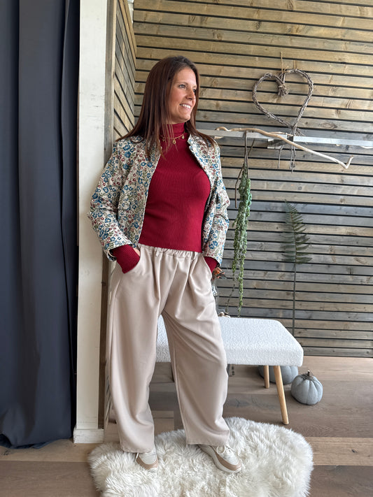 Pantalon Diana beige