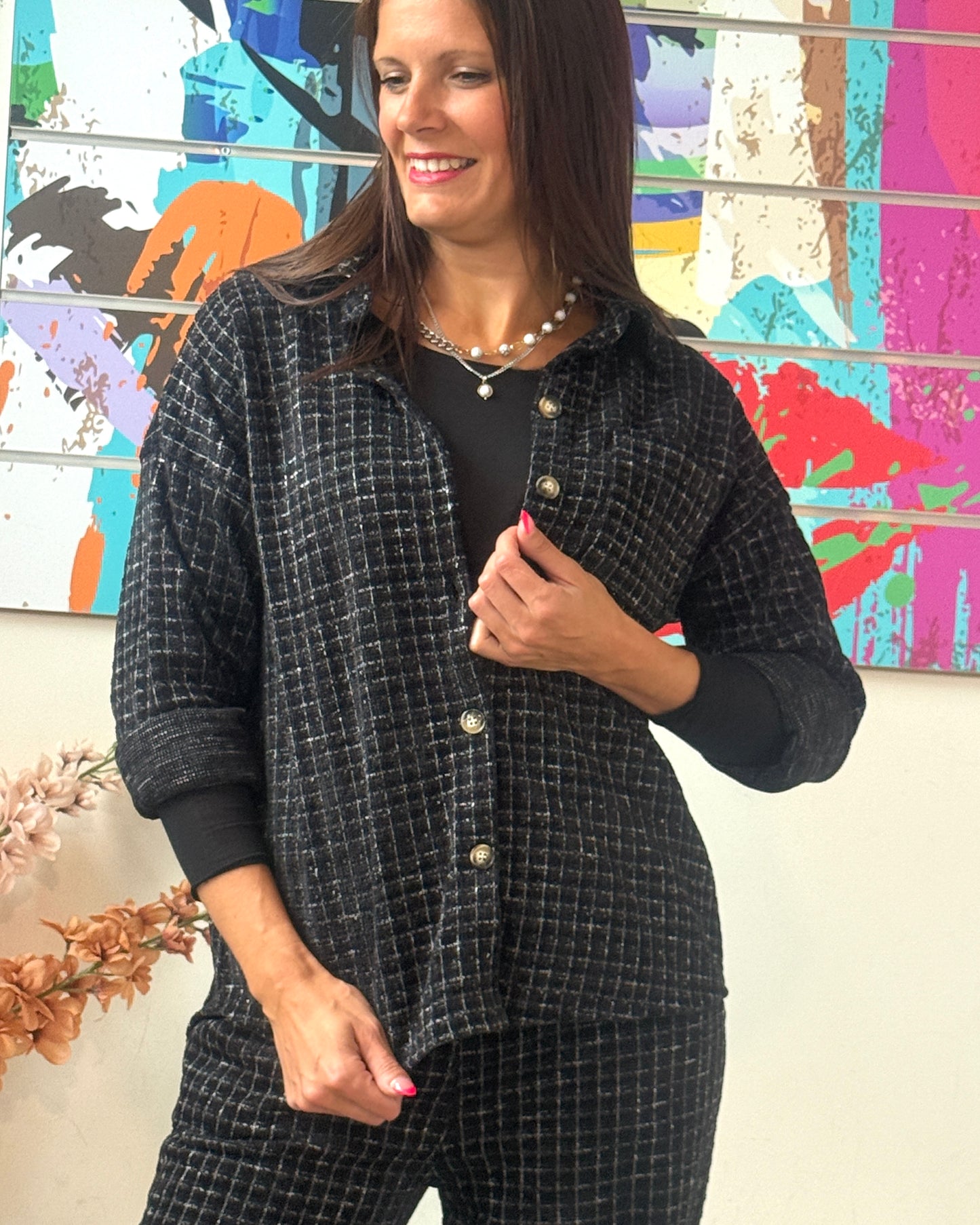 Chemise Louise noire