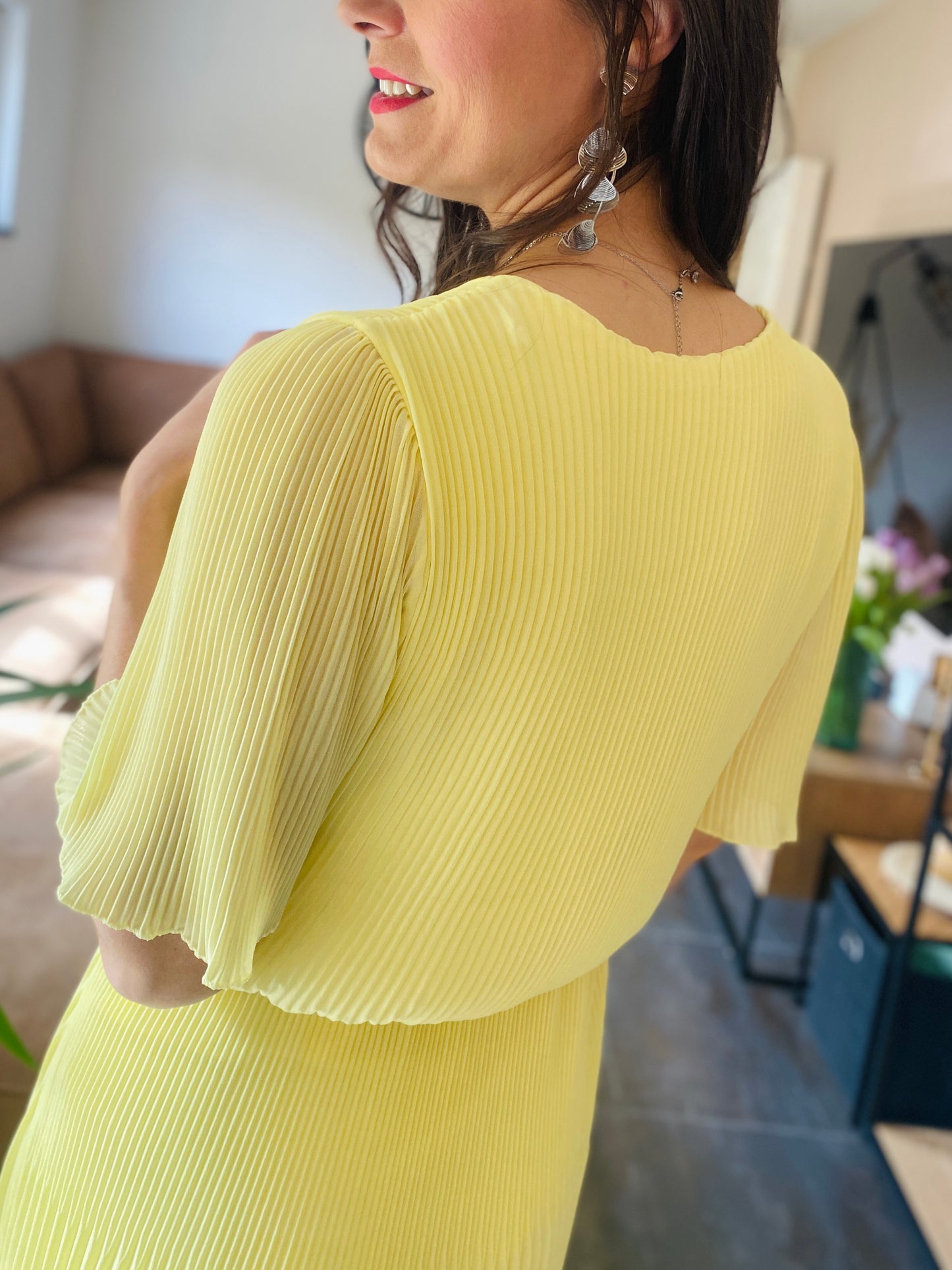 Robe Linda jaune