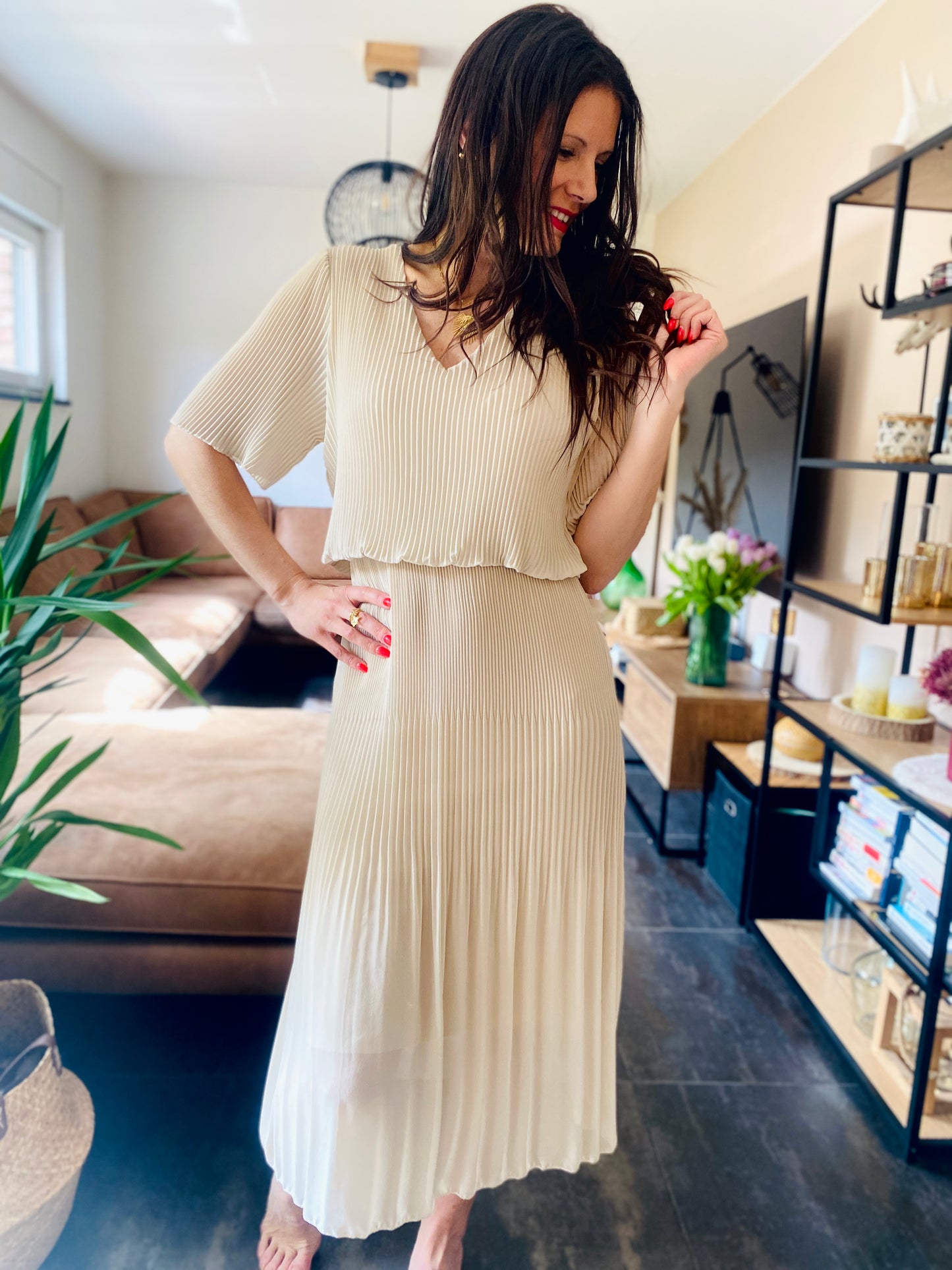 Robe Linda beige