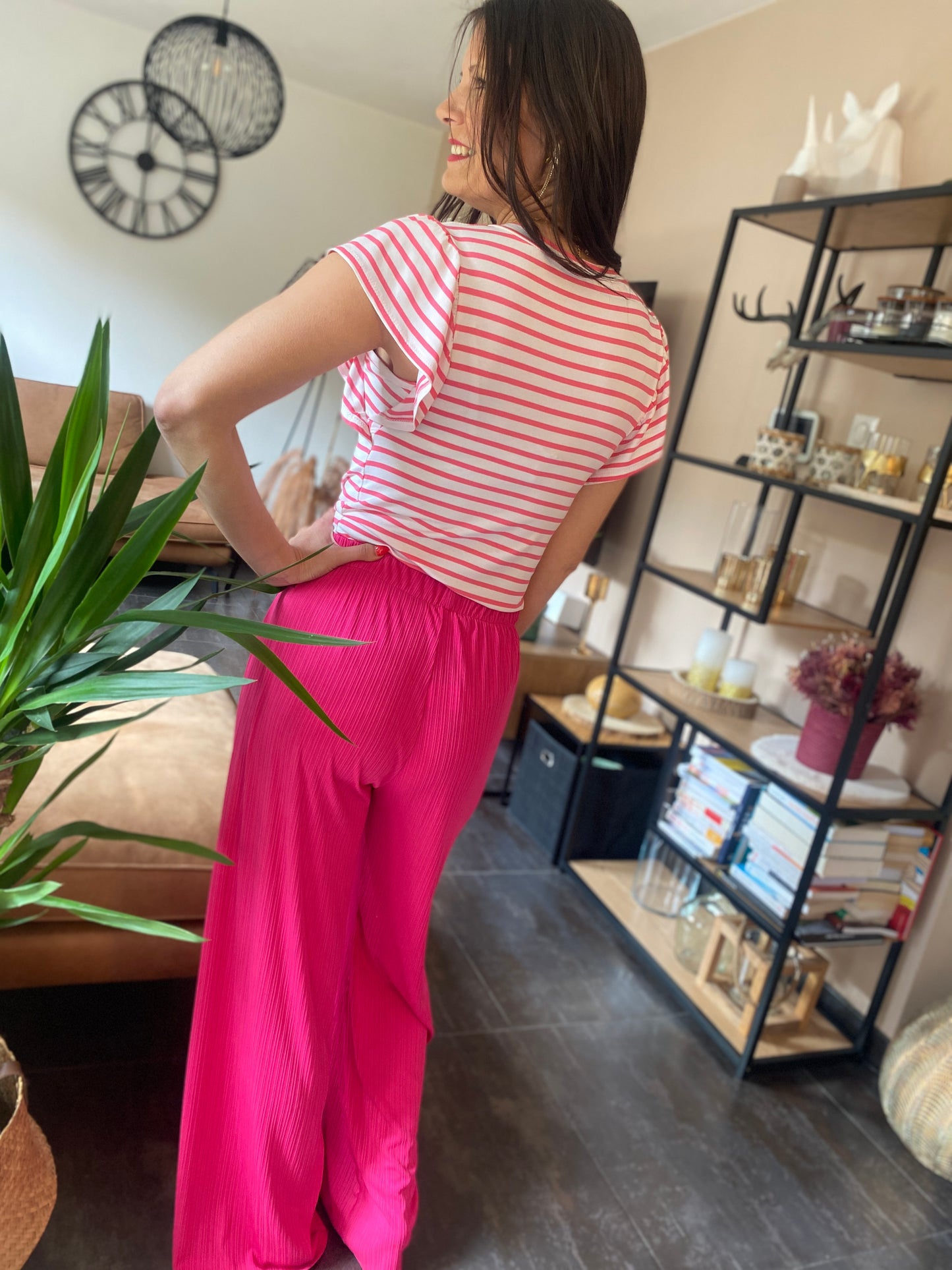 T-shirt MARTHA rose fuschia