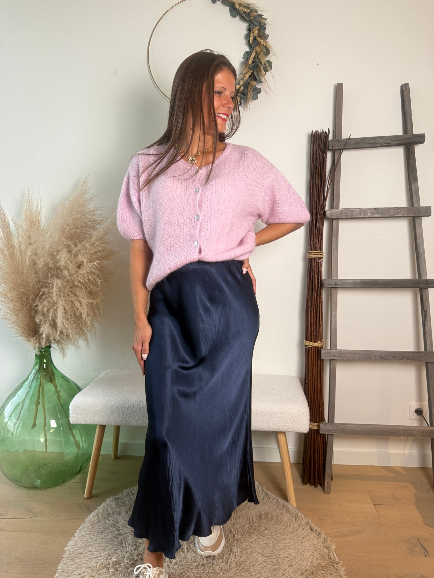 Gilet Cosy lilas