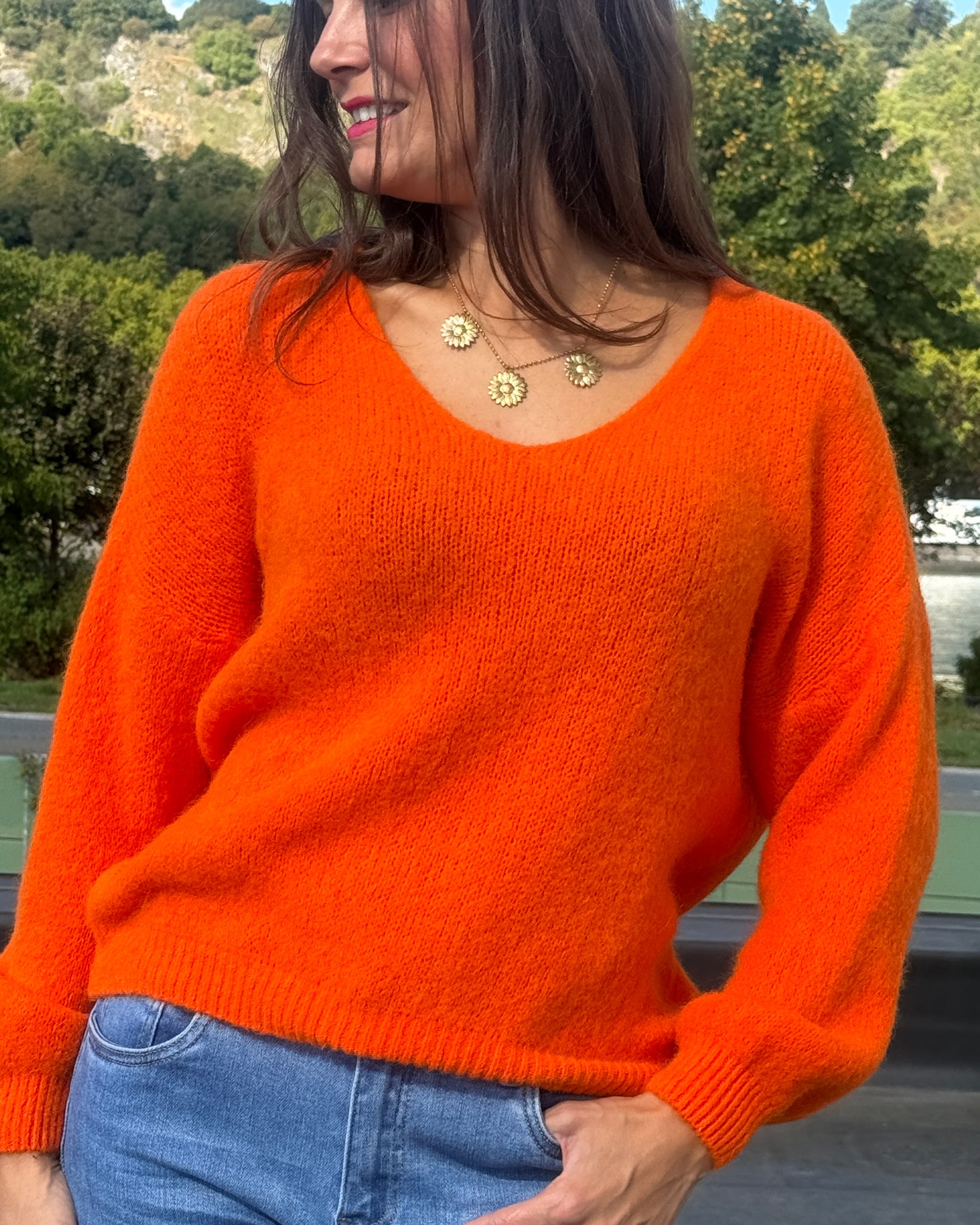 Pull Romina orange