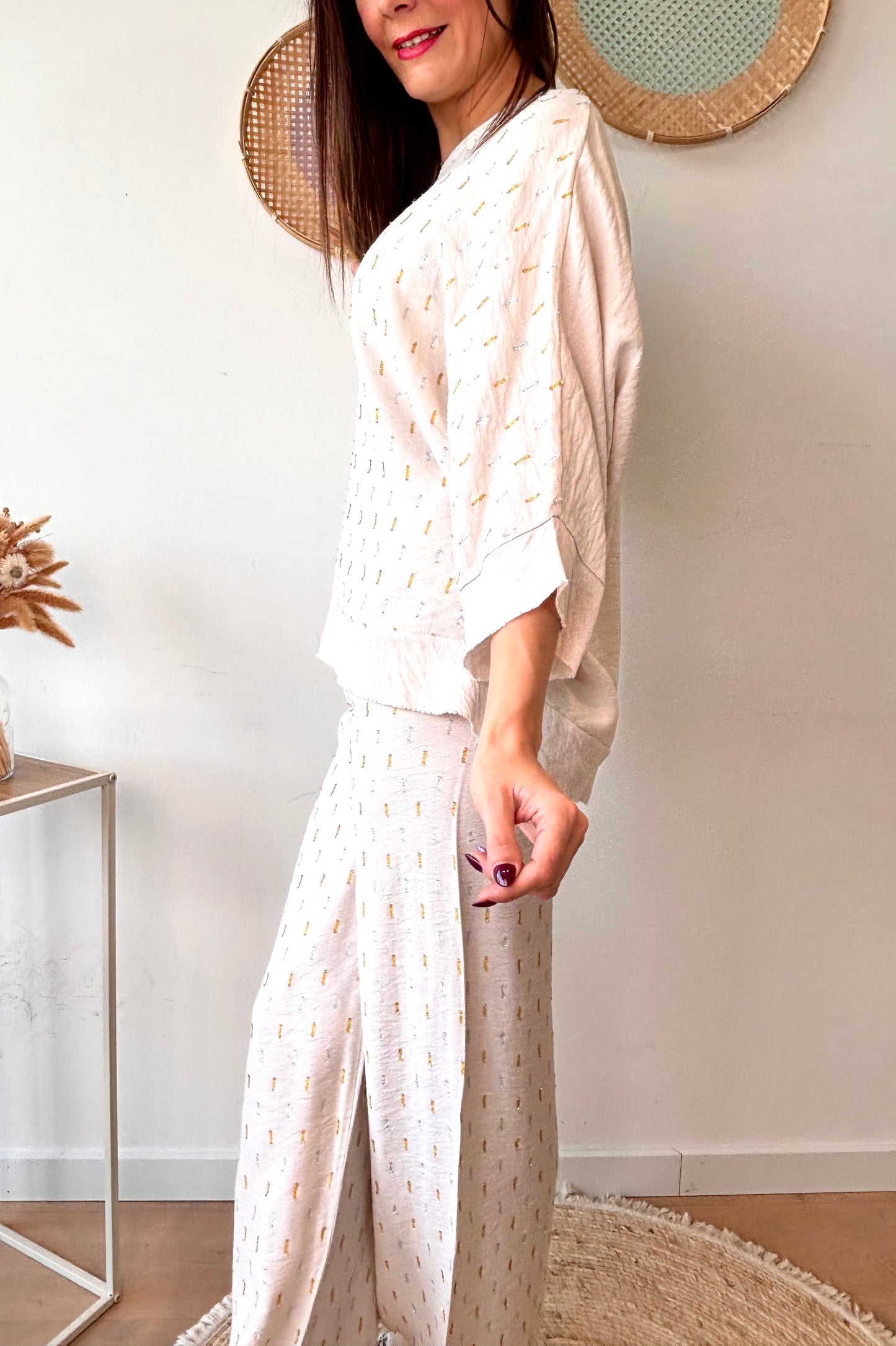 Blouse Arielle beige